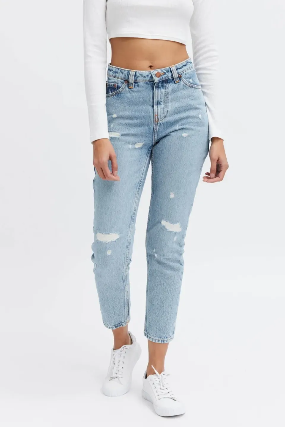 Organsk Oxygen Shorty Raw Rebellion cropped jeans