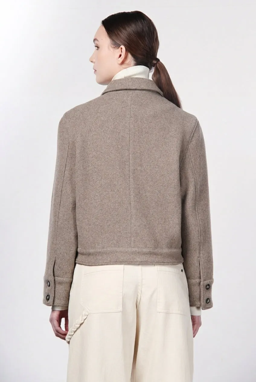 Mason's Odette uldjakke beige dame uld