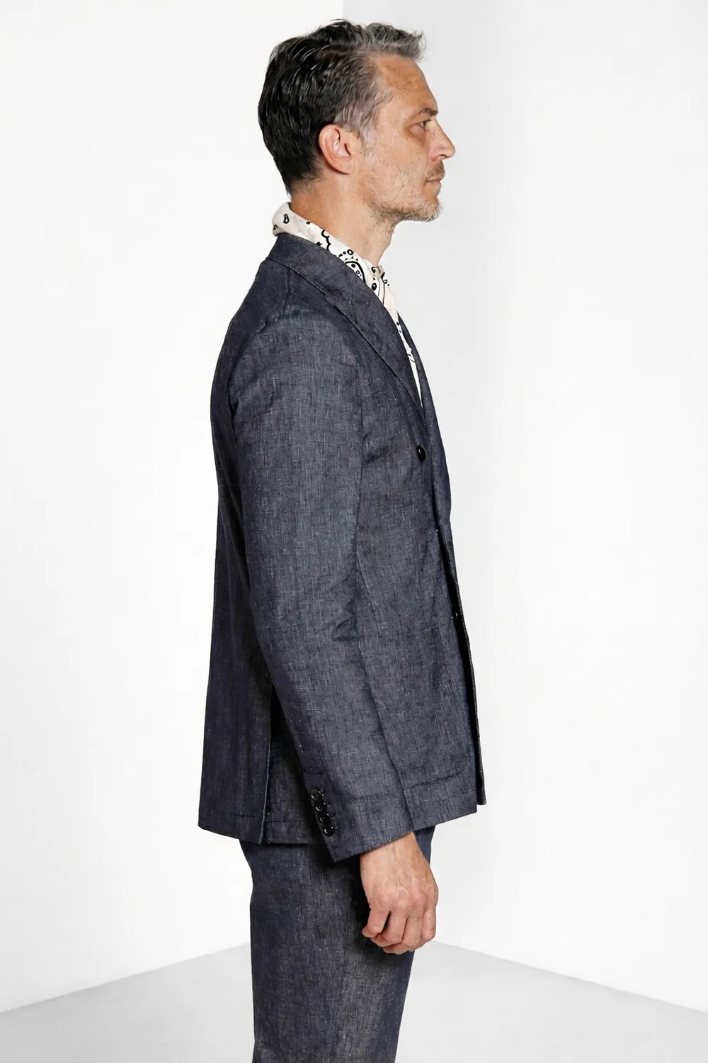 Mason's Summer blazer mørkeblå dobbeltradet