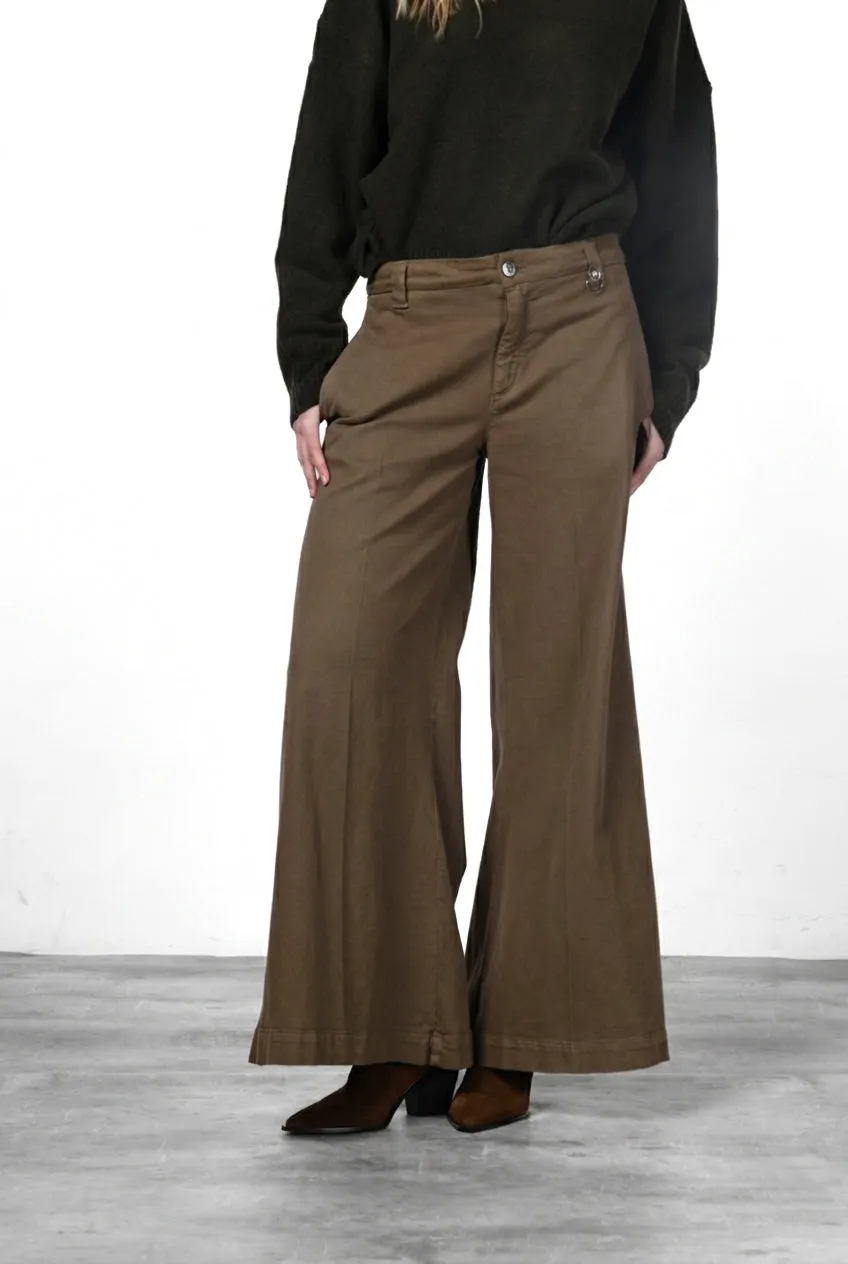 Mason's New York Palazzo chino bukser taupe wide leg