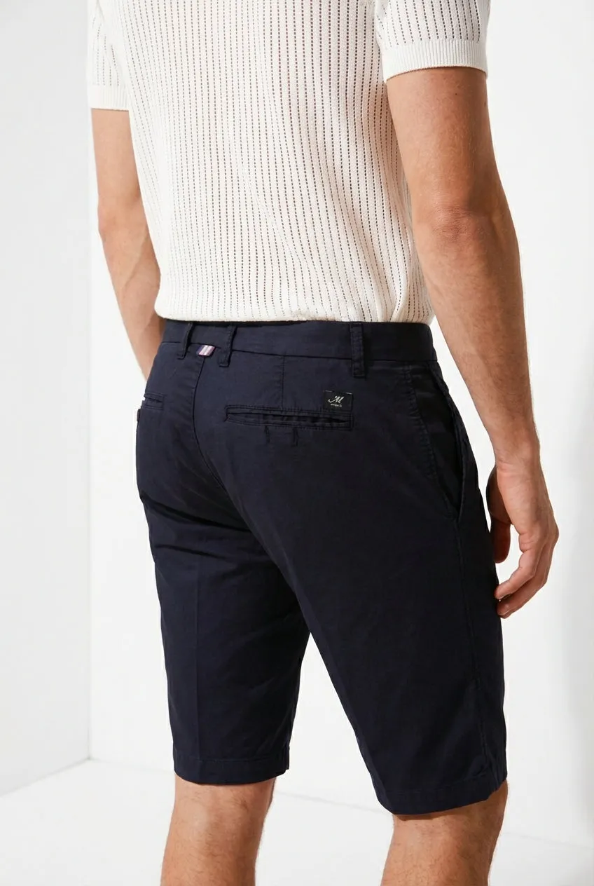Mason's London chino shorts mørkeblå regular