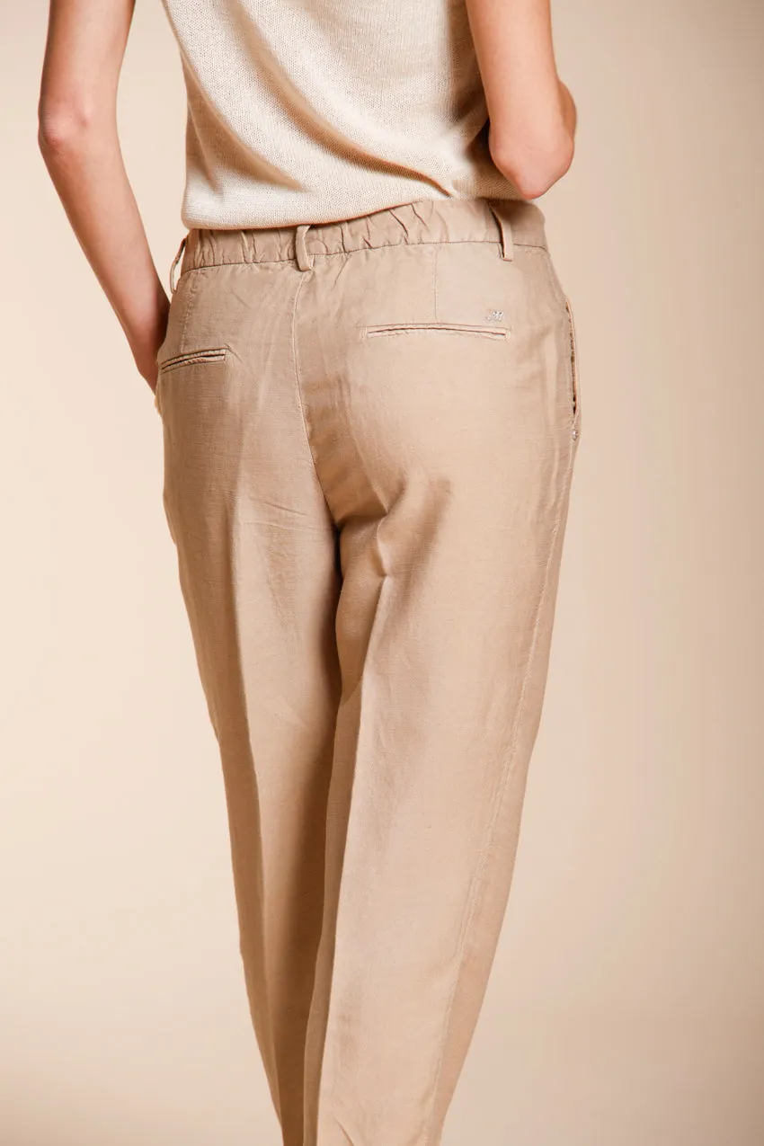 Mason's Linda Summer chinobukser relaxed beige hør