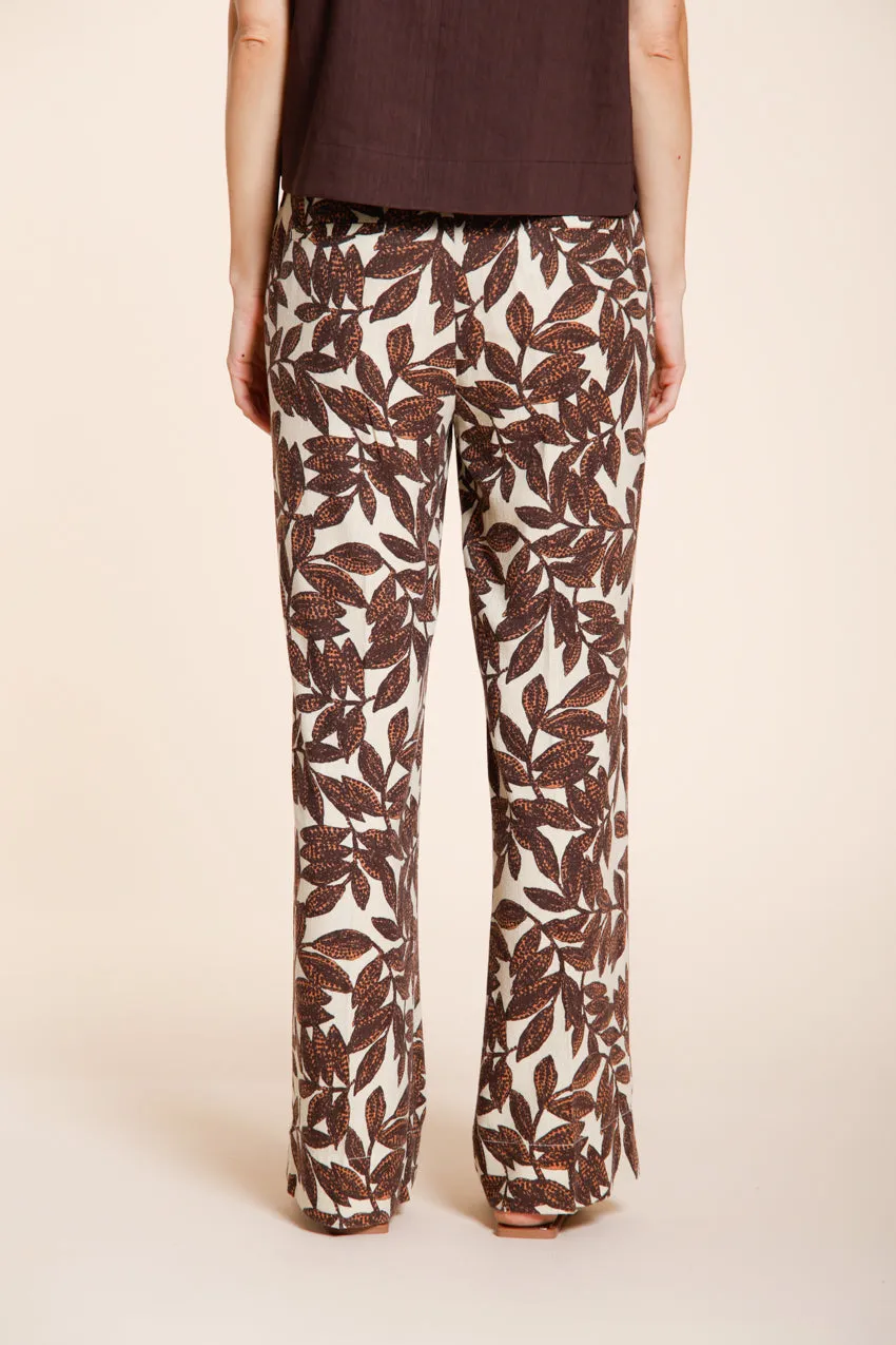 Mason's New York Cozy Straight chino jogger latte stræk