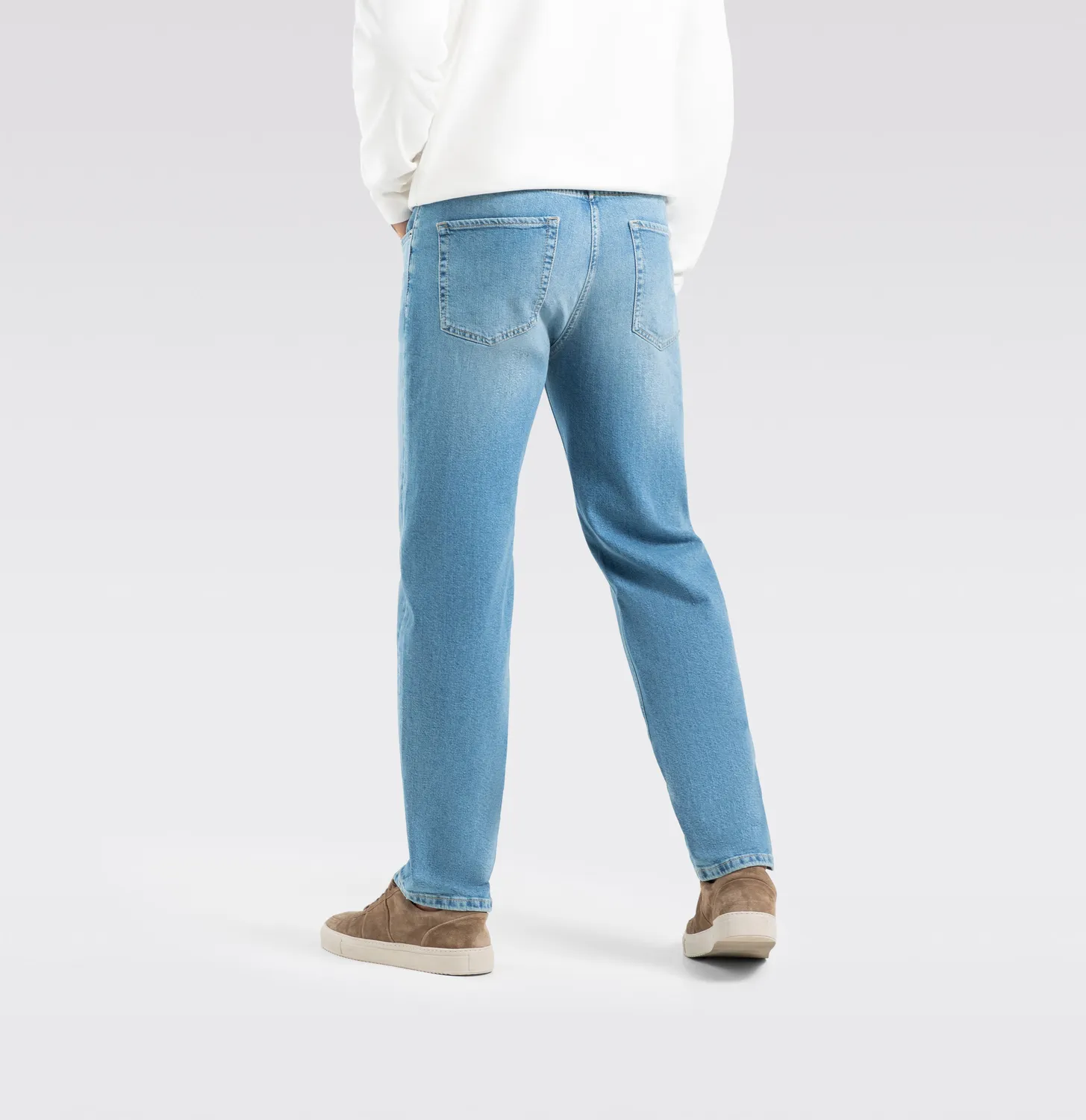 MAC Rick 0430-00-0984L comfort jeans lyseblå vintage