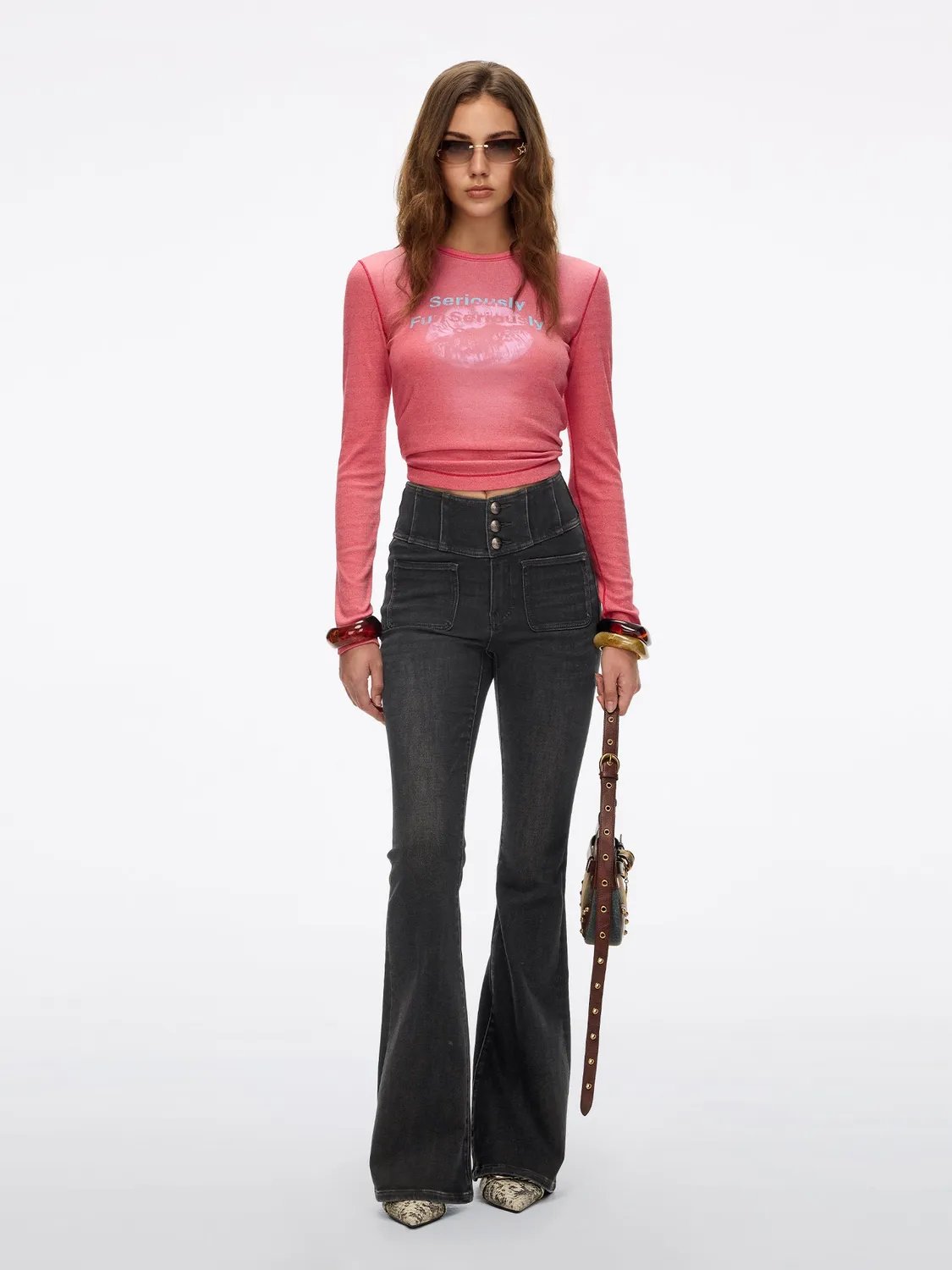 Miss Sixty Glenda Plus 5 jeans black fog varm