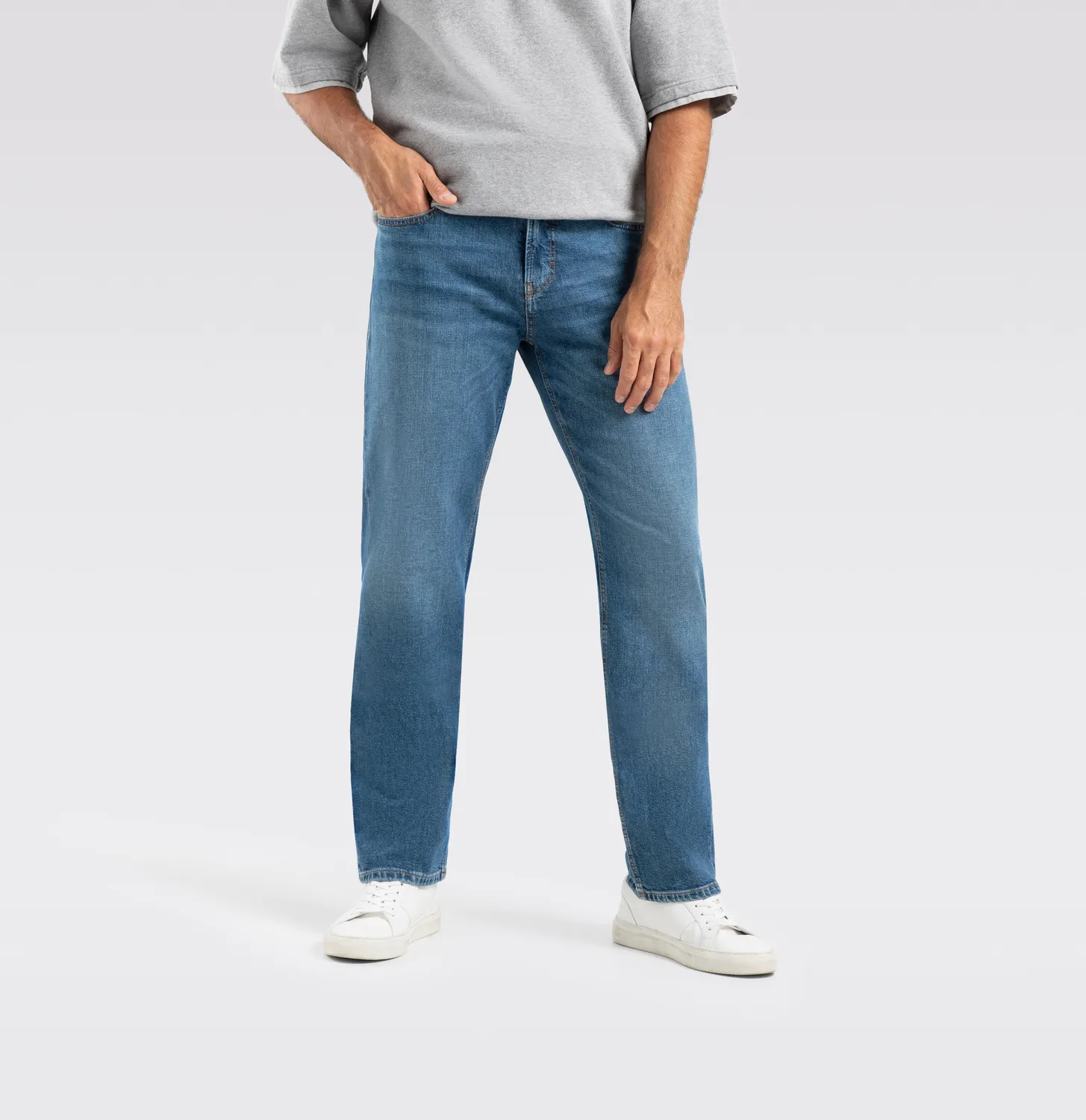 MAC Rick 0430 comfort jeans mørkeblå vintage