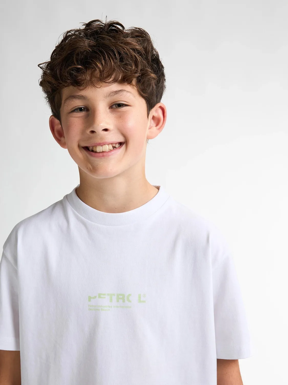 Petrol Industries Bayleaf backprint t-shirt relaxed fit