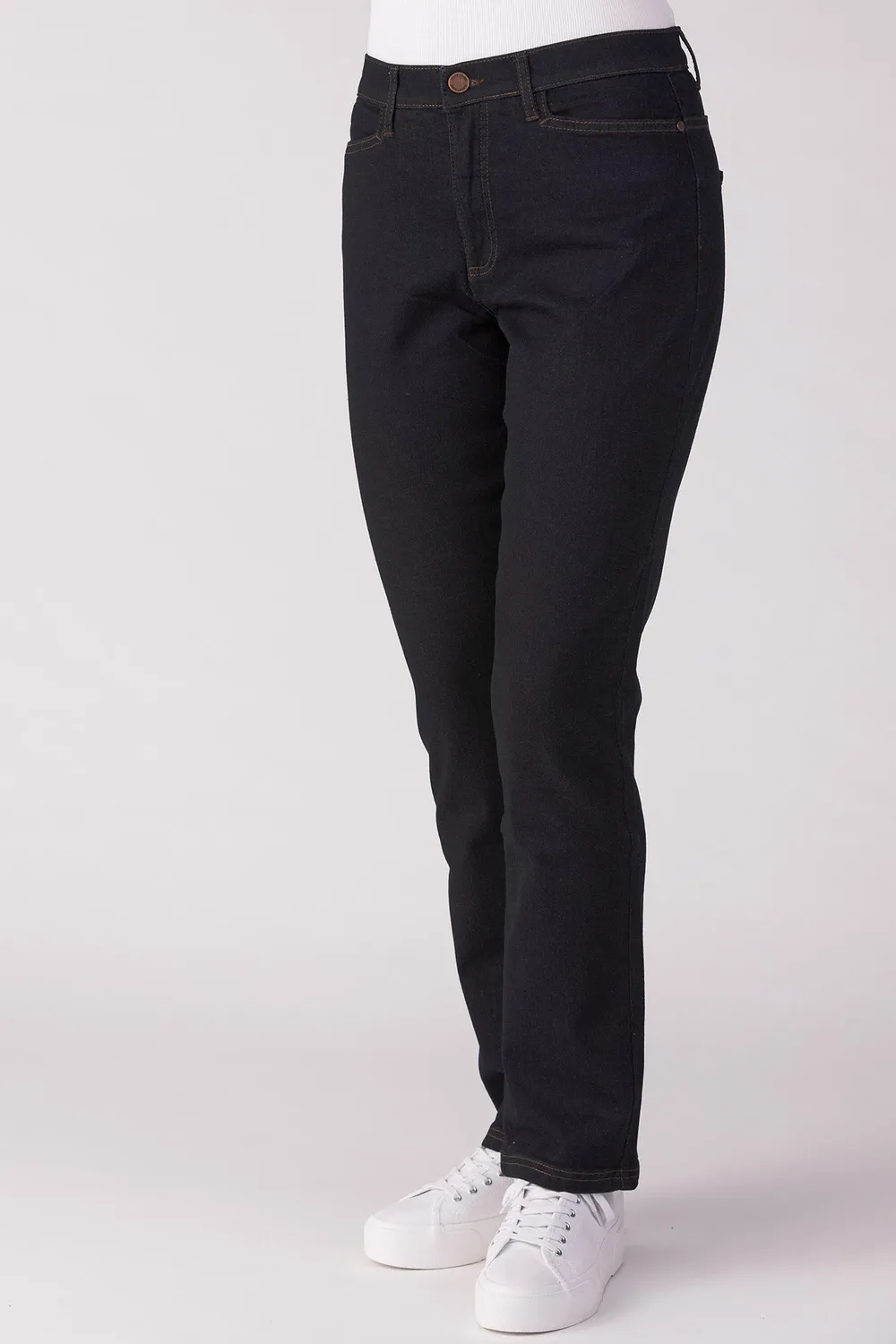 Merrytime Maria Regular jeans mørk denim regular fit