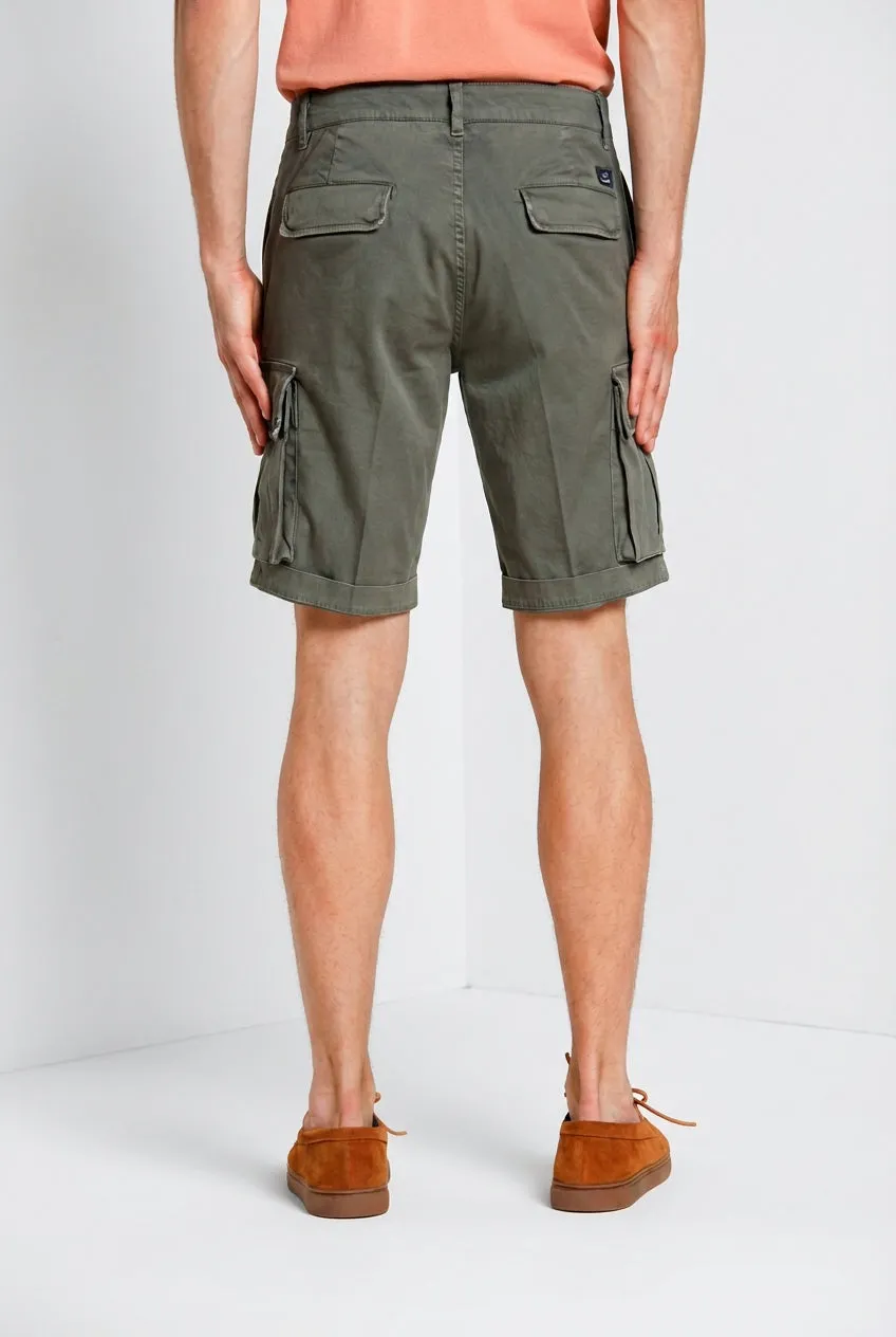 Mason's Chile cargo shorts militærgrøn slim fit