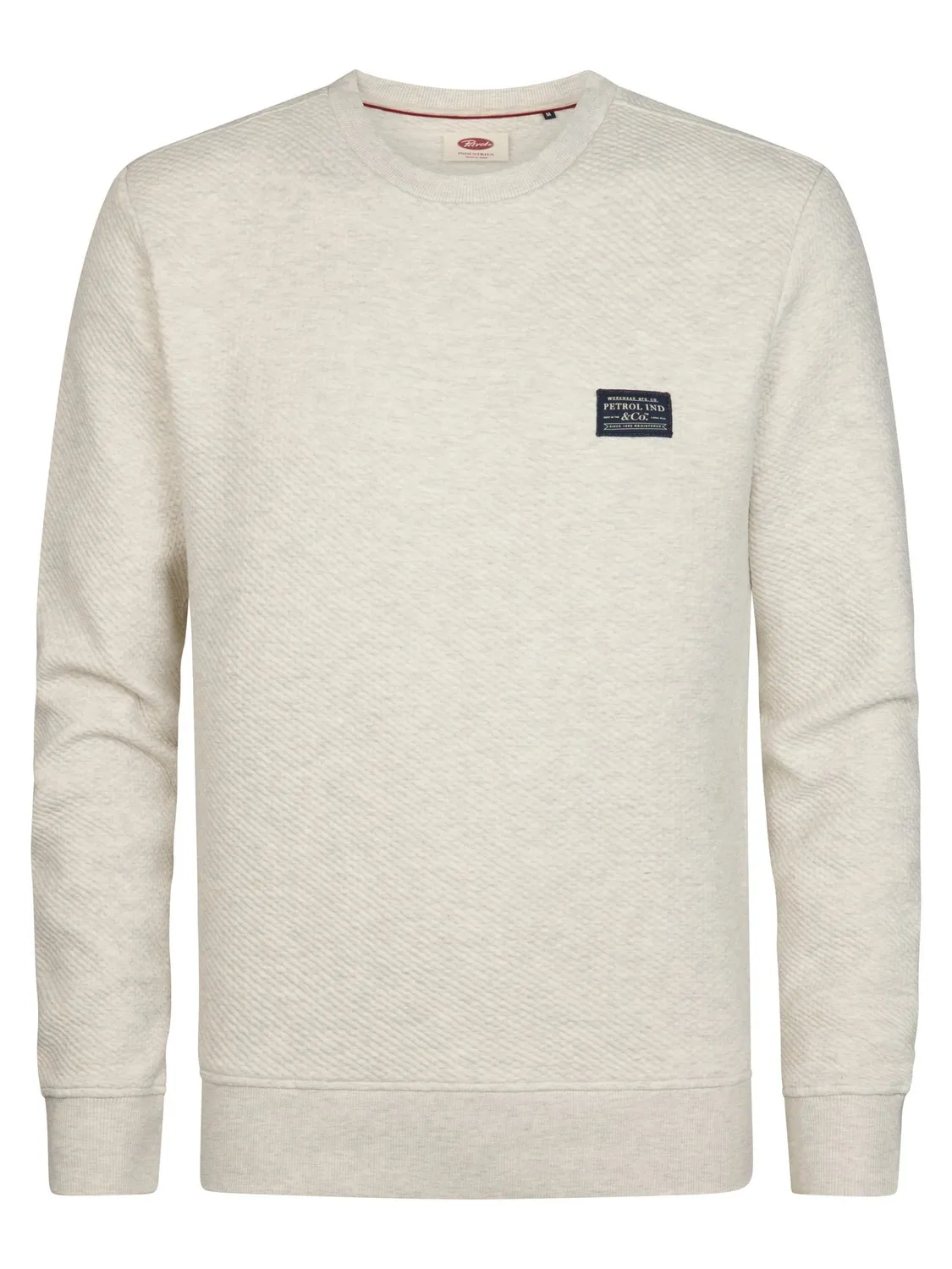 Petrol Industries Ironwall sweater rund hals bomuldsmix