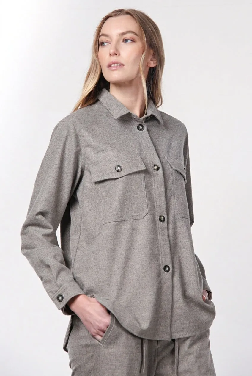 Mason's City Field jakke dame beige uld