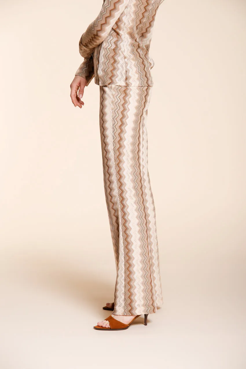 Mason's Easy Straight jogger beige straight dame