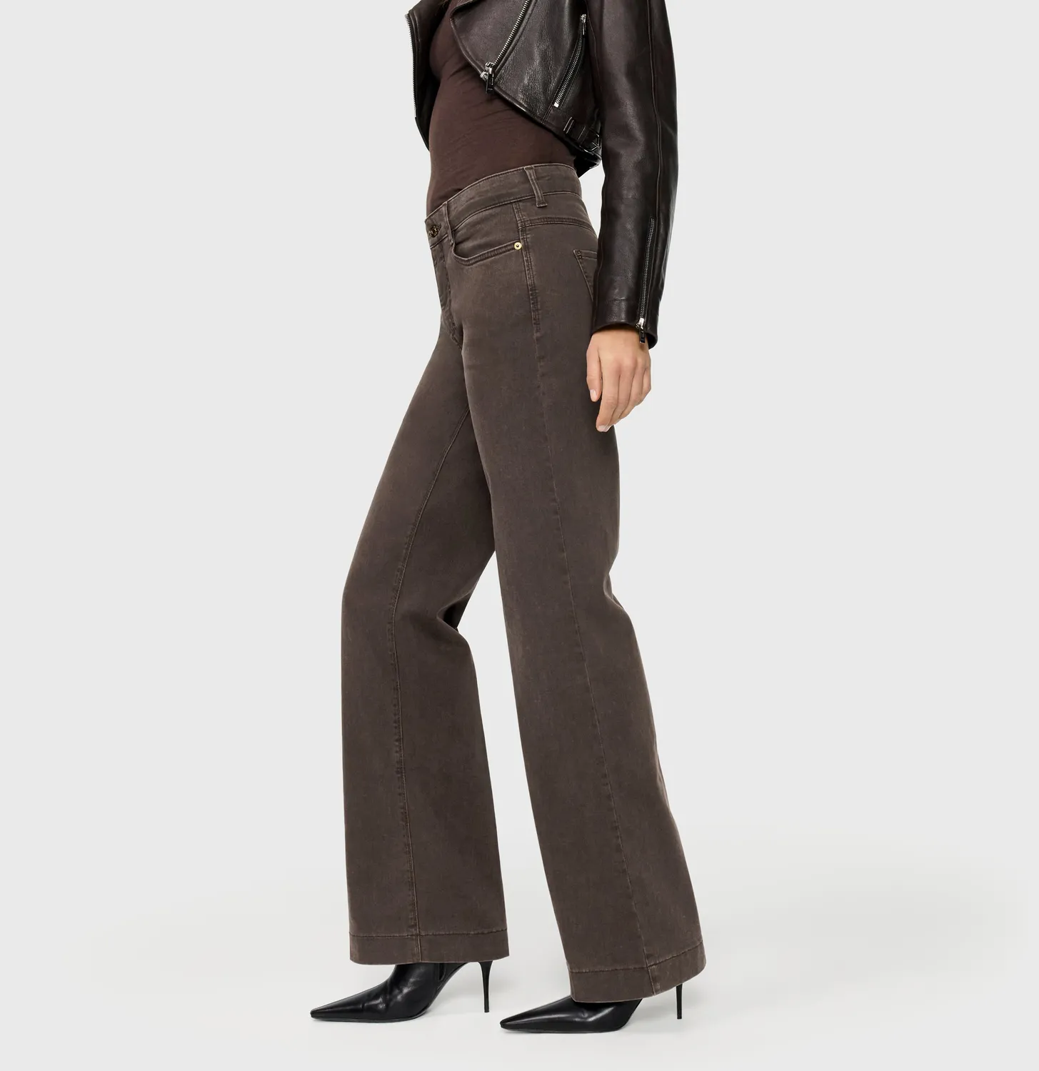 MAC Wide 5228 jeans brun wide fit
