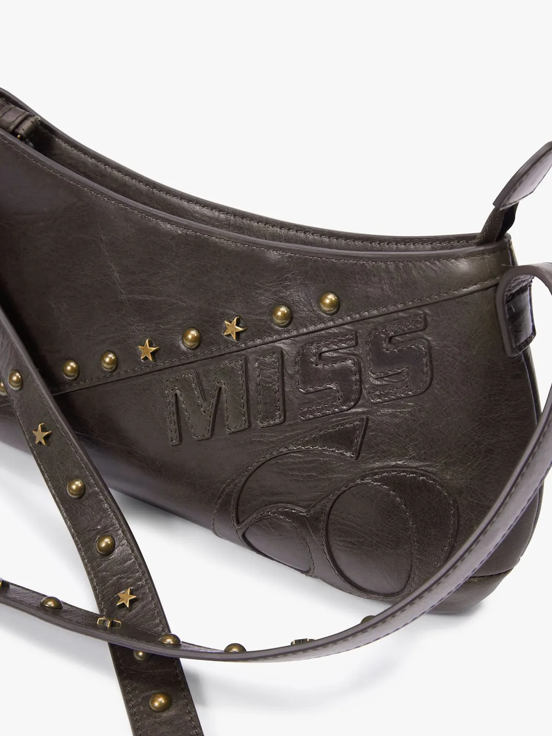 Miss Sixty Bella skuldertaske fossil læder