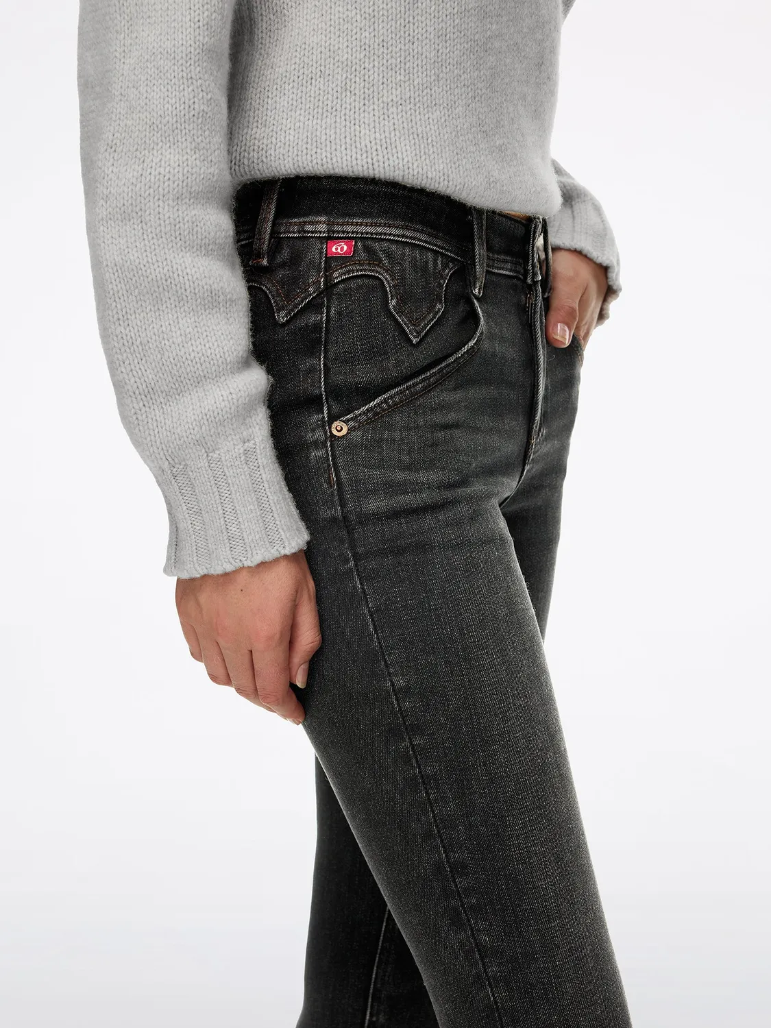 Miss Sixty Bella skinny jeans black fog varm