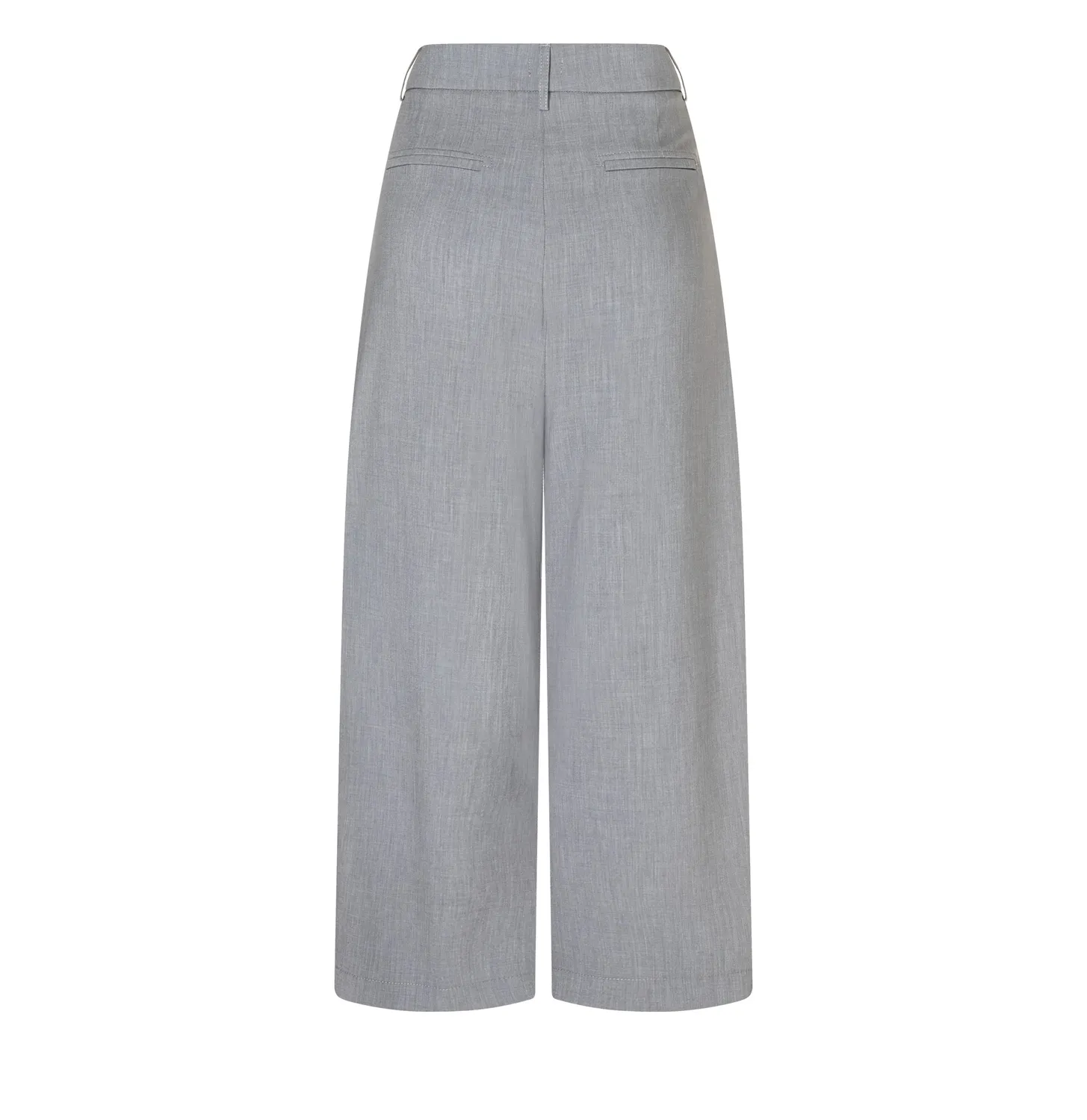 MAC Jeans Bailey barrel bukser grå flannel
