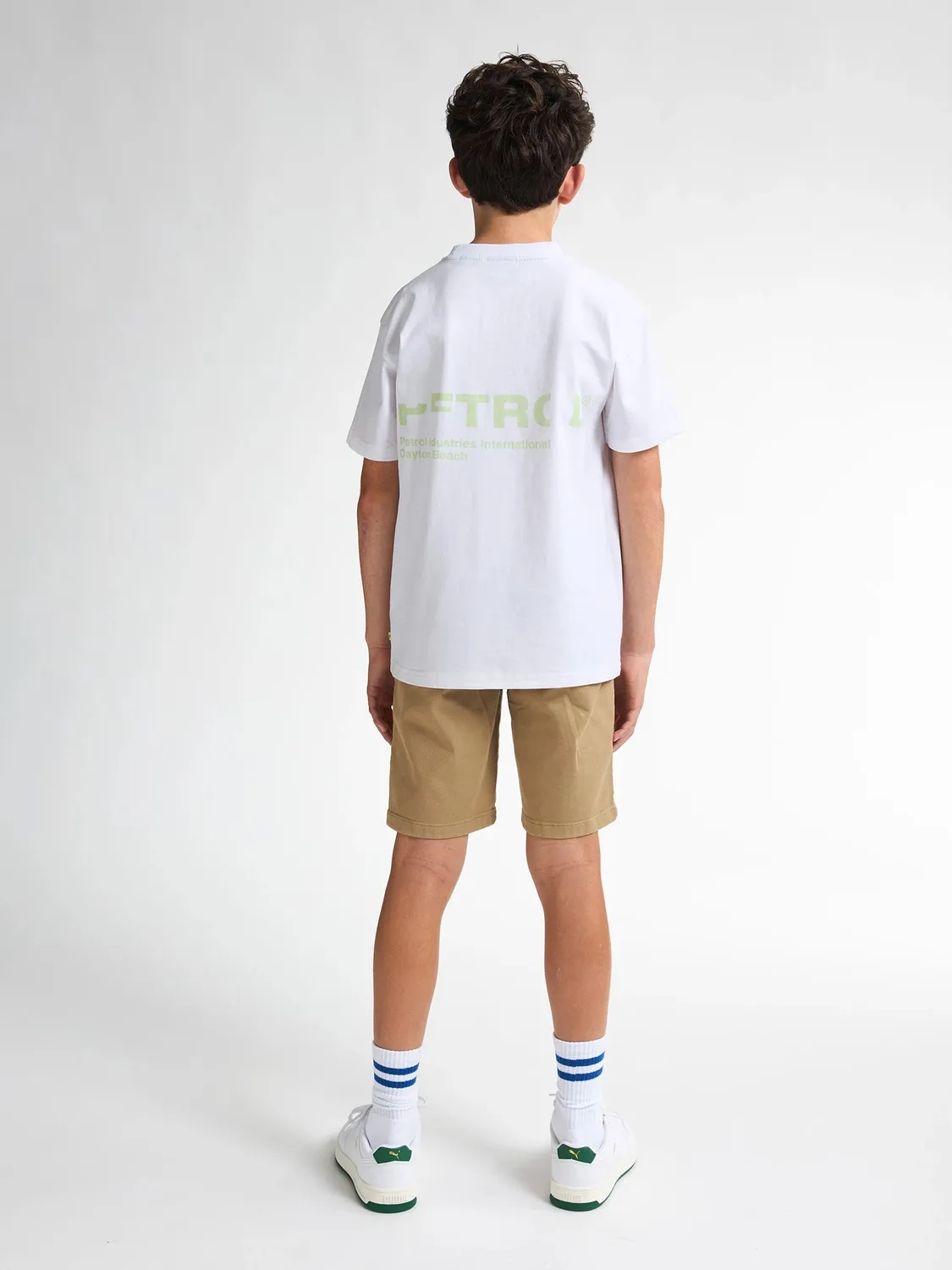 Petrol Industries Bayleaf backprint t-shirt relaxed fit