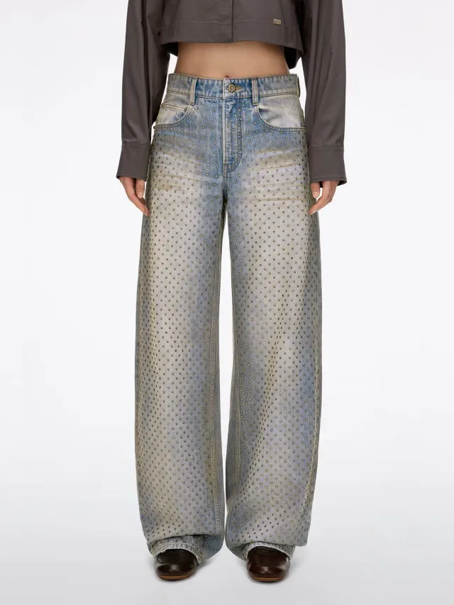 Miss Sixty Atelier 6M3JJ11600W07 jeans retro blue med rhinsten
