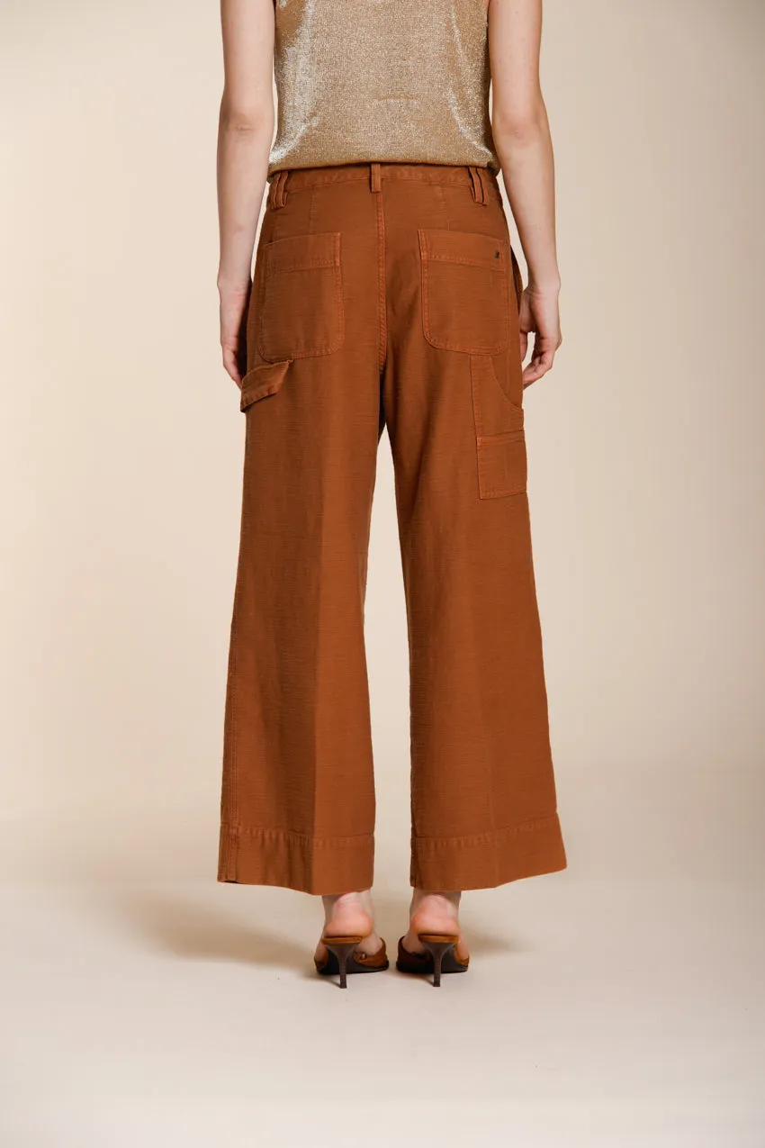 Mason's Dallas Wide cargo bukser rust straight fit