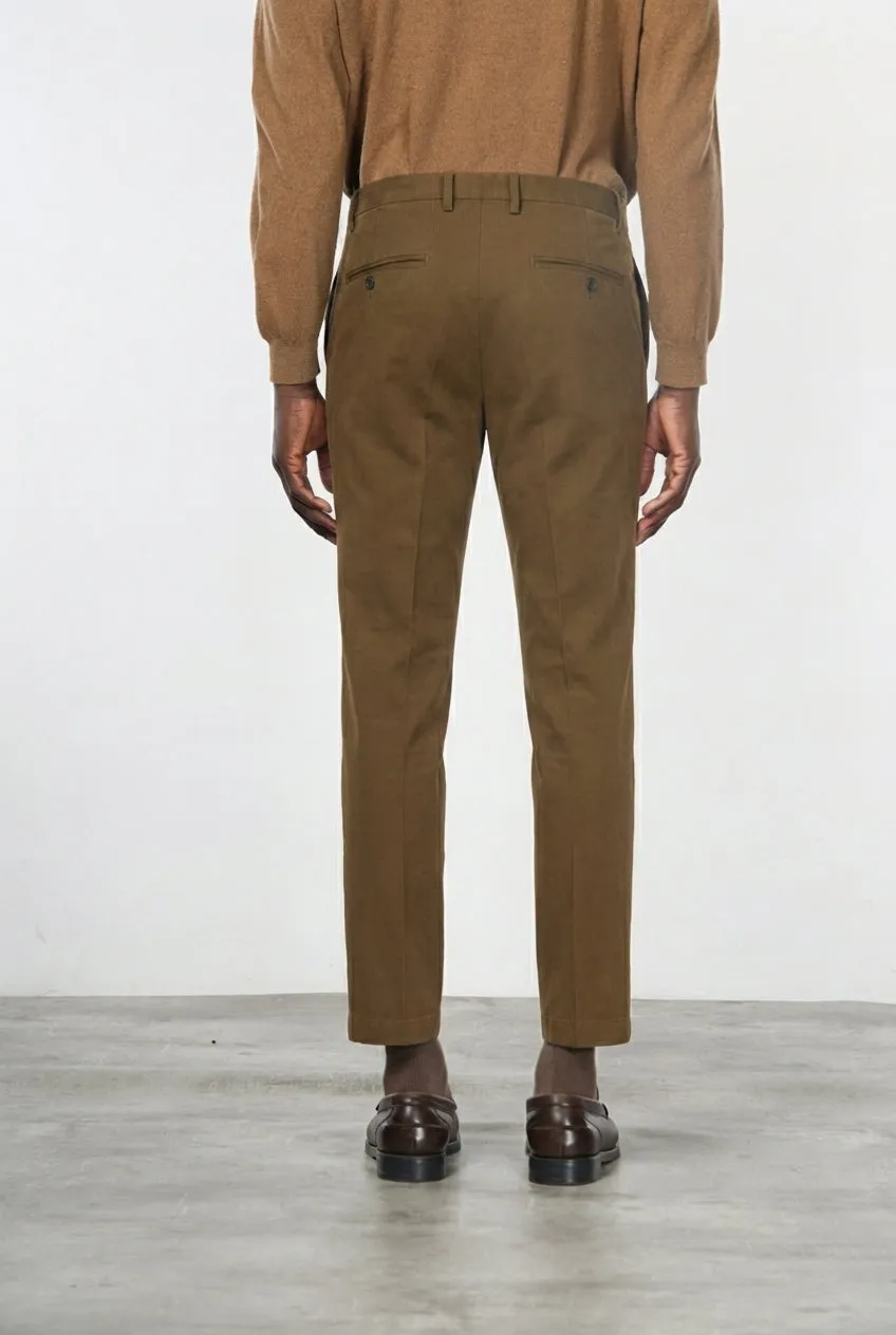 Mason's Milano chino valnød extra slim stretch