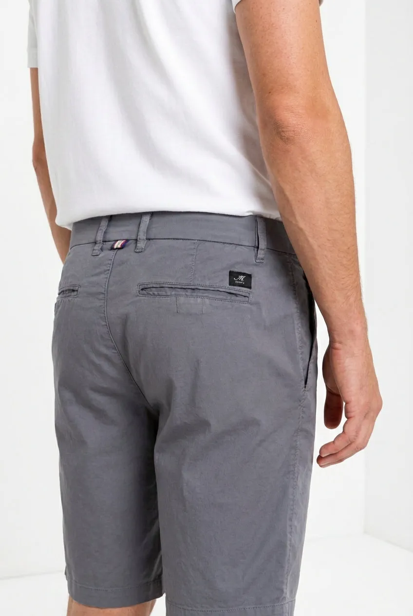 Mason's London chino bermudashorts lyseblå regular fit