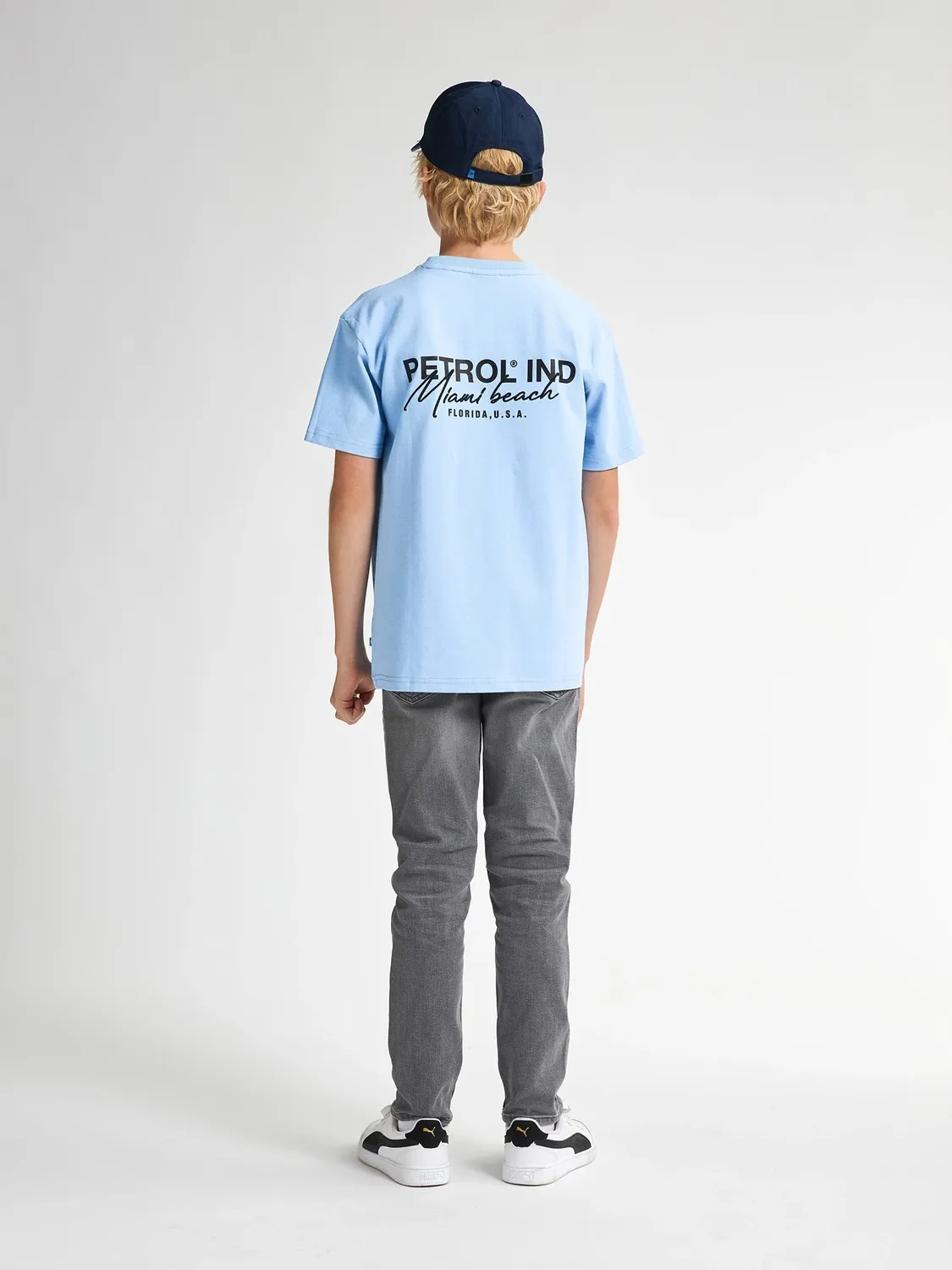 Petrol Industries Oceanpoint backprint t-shirt relaxed fit