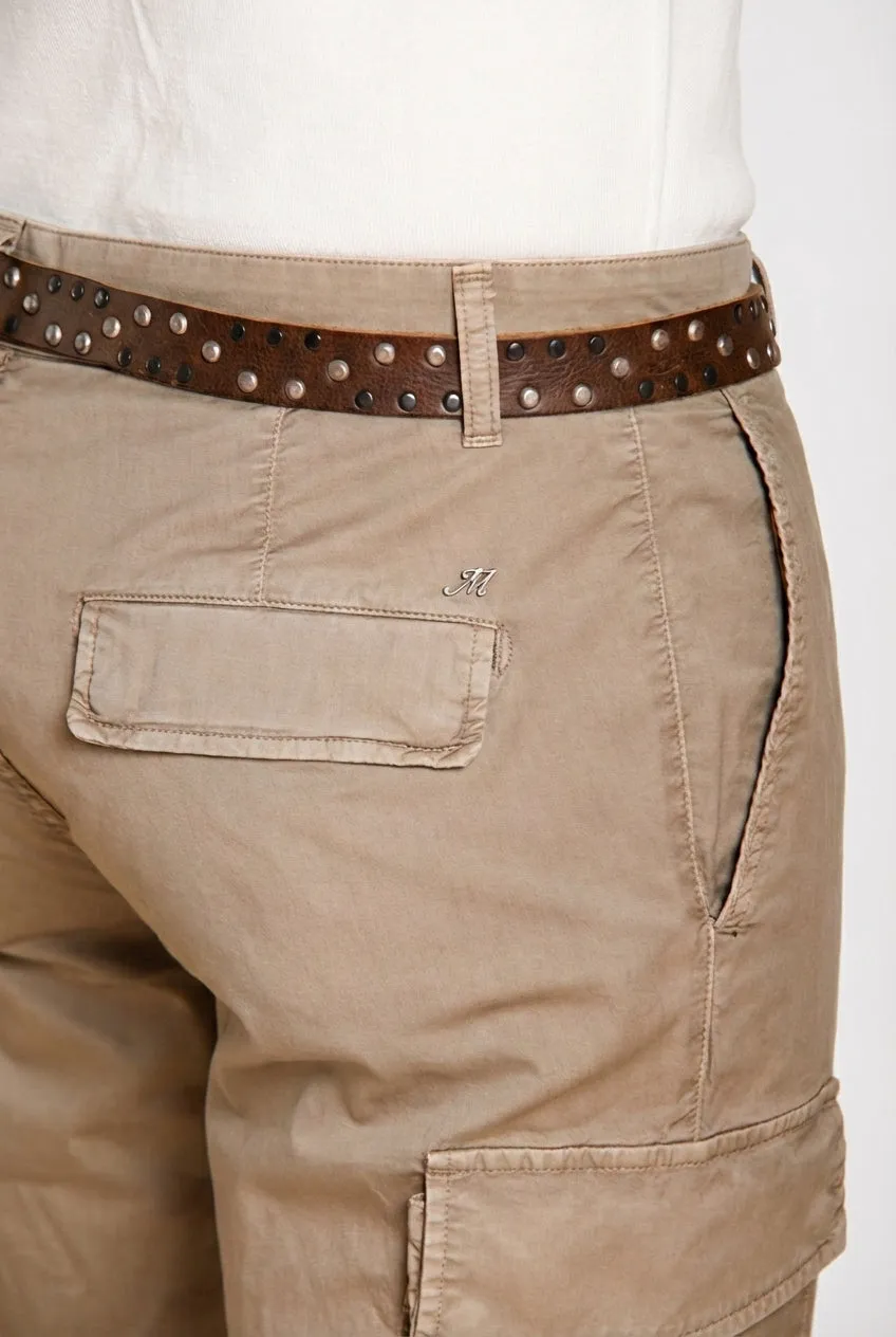 Mason's Chile Regular cargobukser taupe stretch