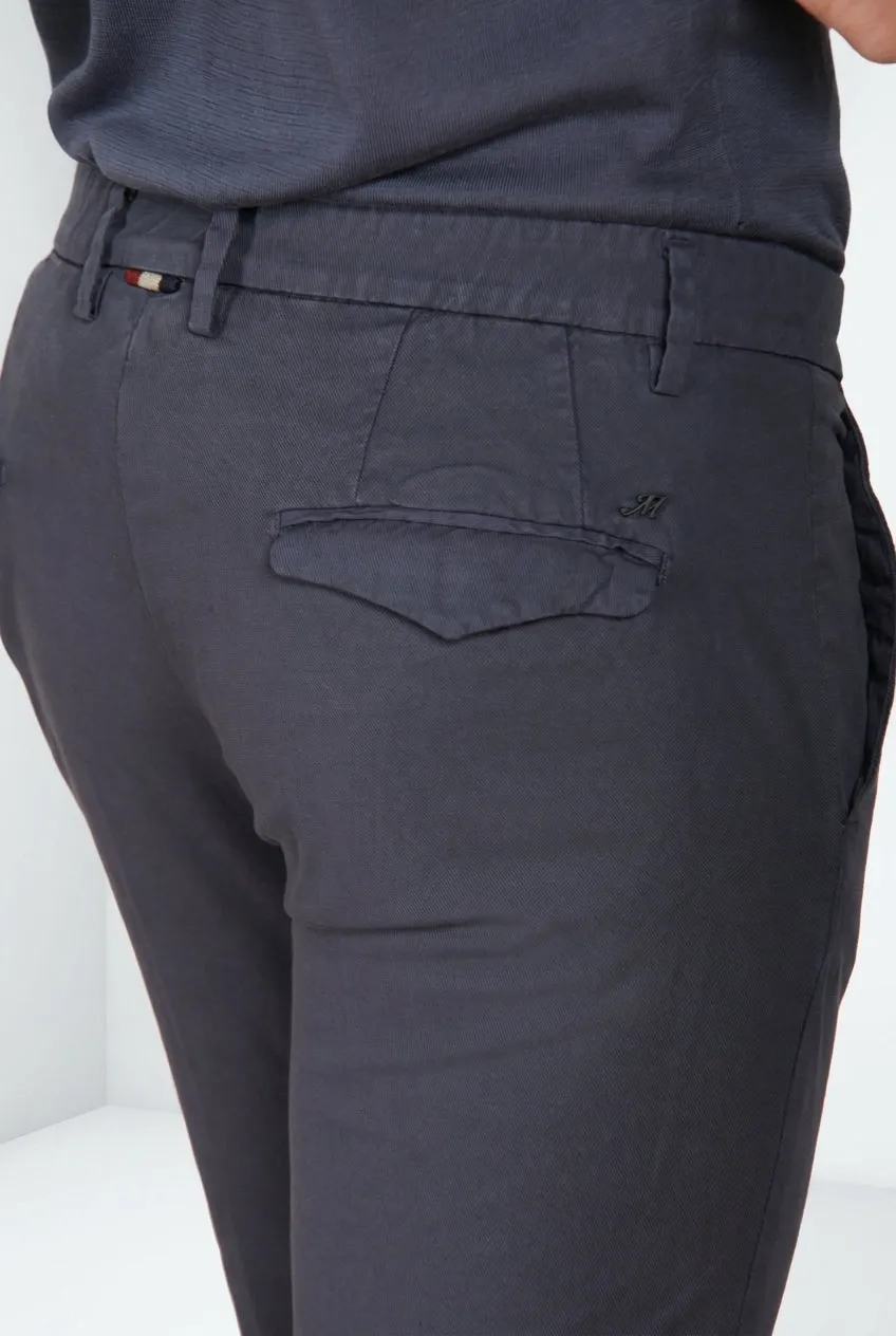 Mason's Torino City Icon Flex chinos lyseblå slim hør