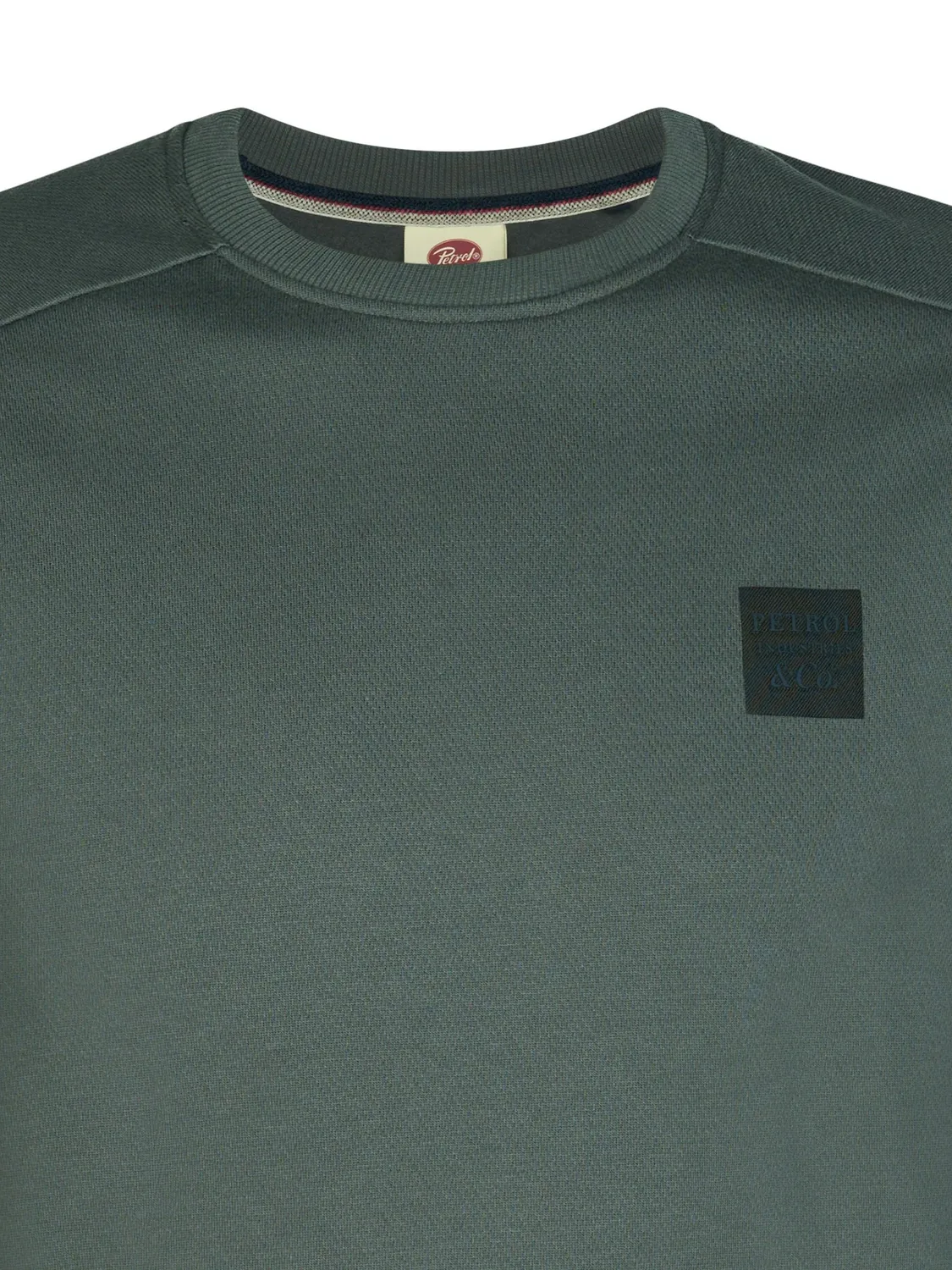Petrol Industries Fieldstone sweatshirt Steel Green