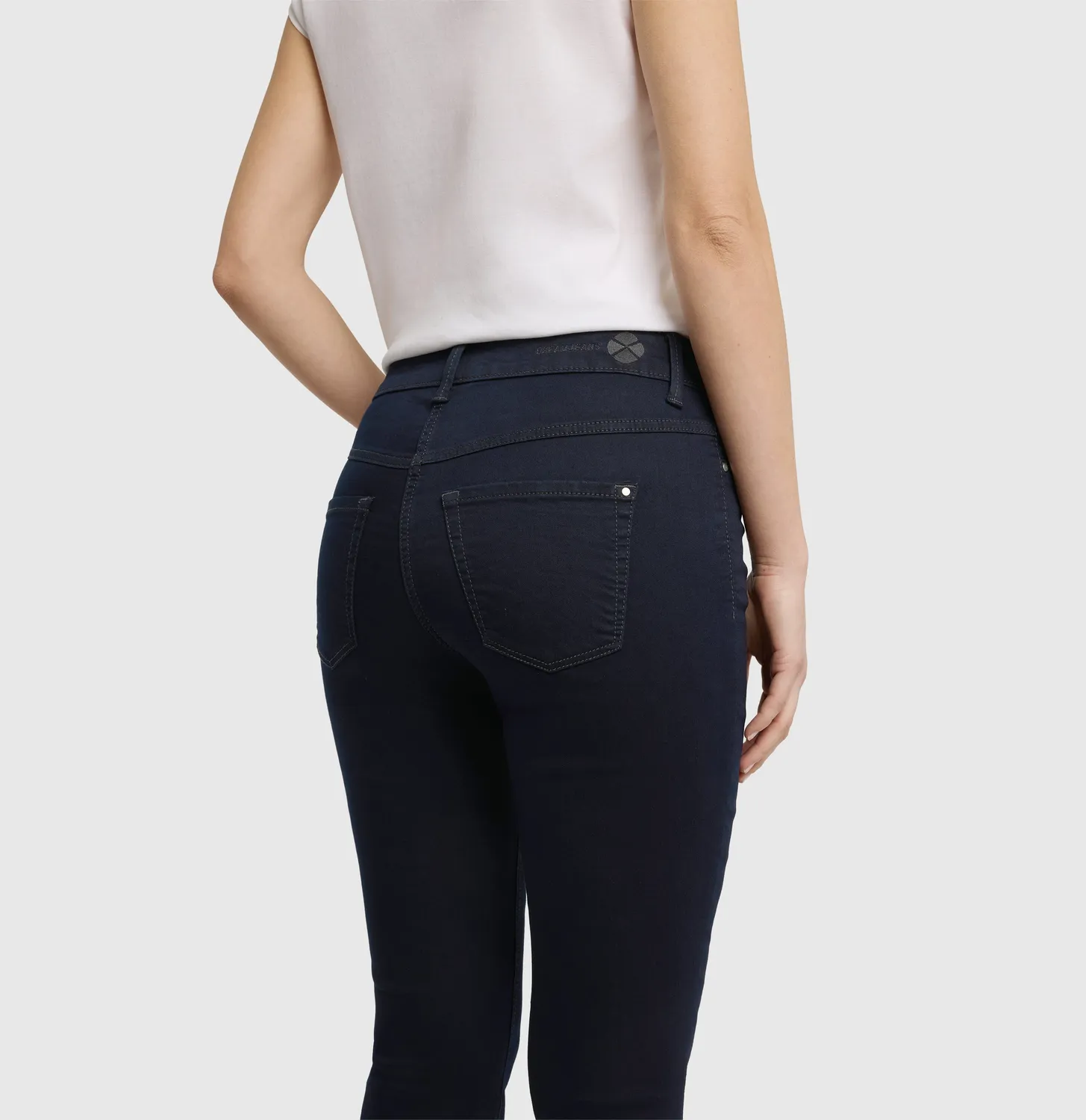 MAC Dream Chic jeans mørkeblå slim fit