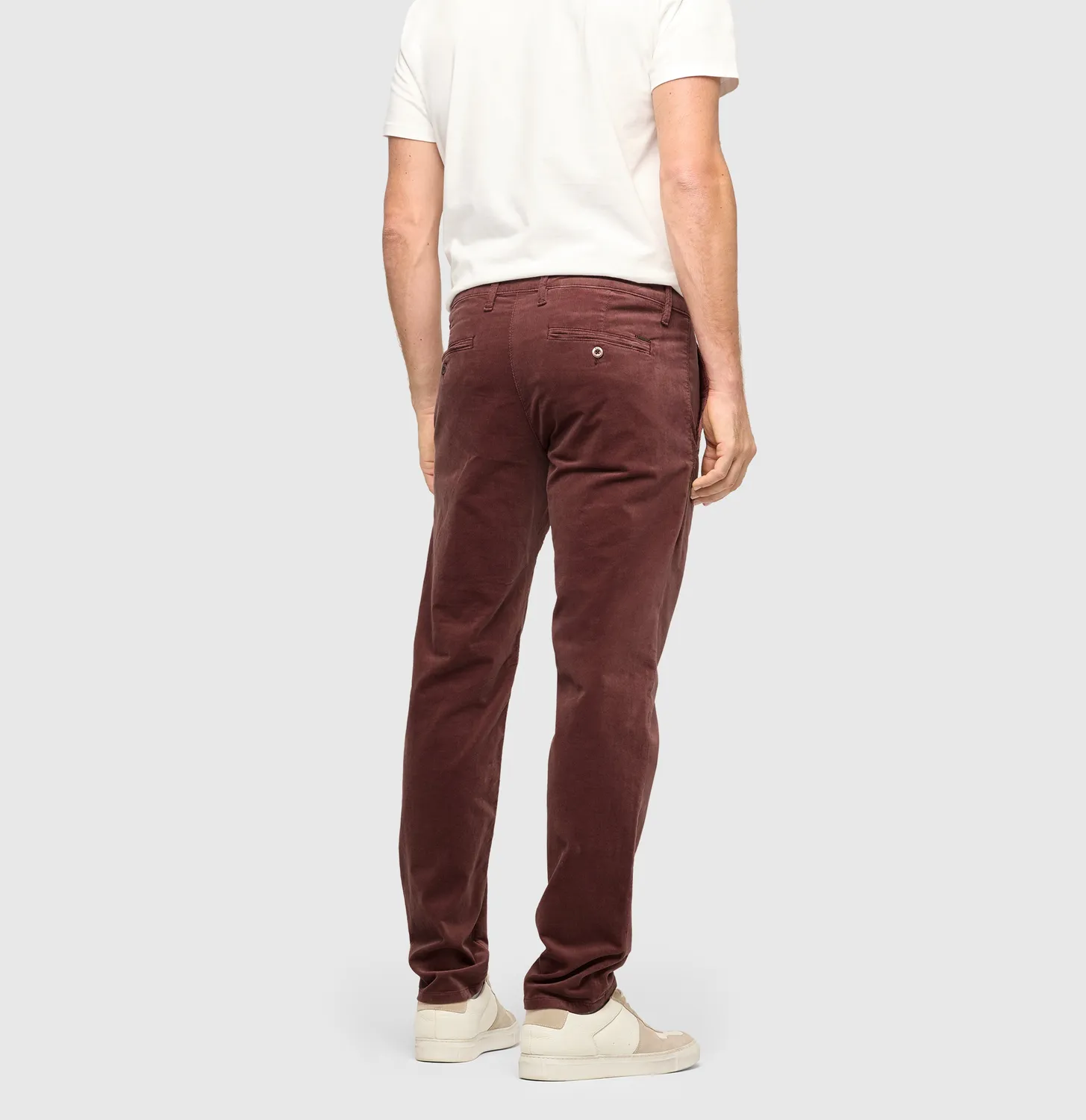 MAC Driver Pants 6351 cord bukser rød regular