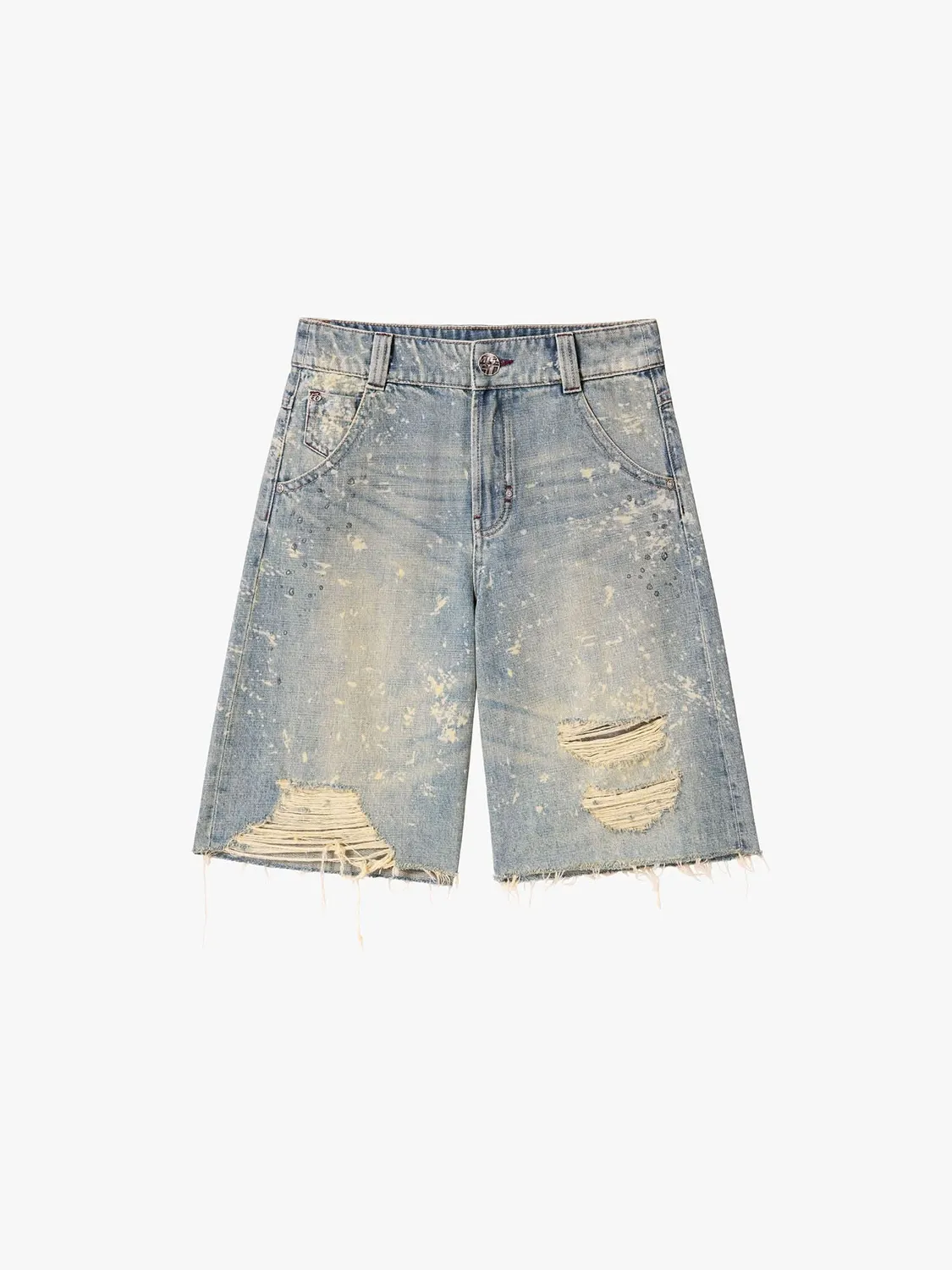 Miss Sixty Bermuda denimshorts vintage light blue slidt