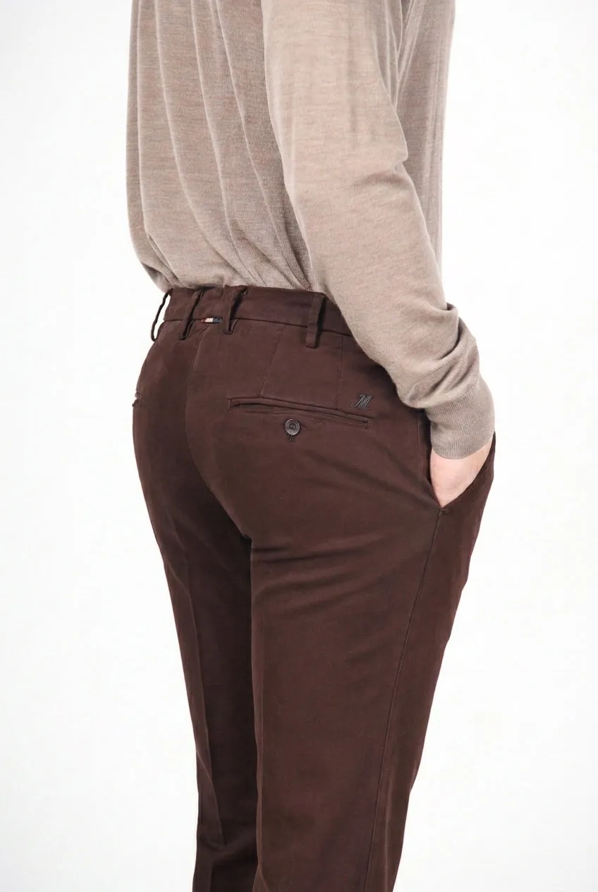 Mason's New York chino bukser vinrød regular stretch