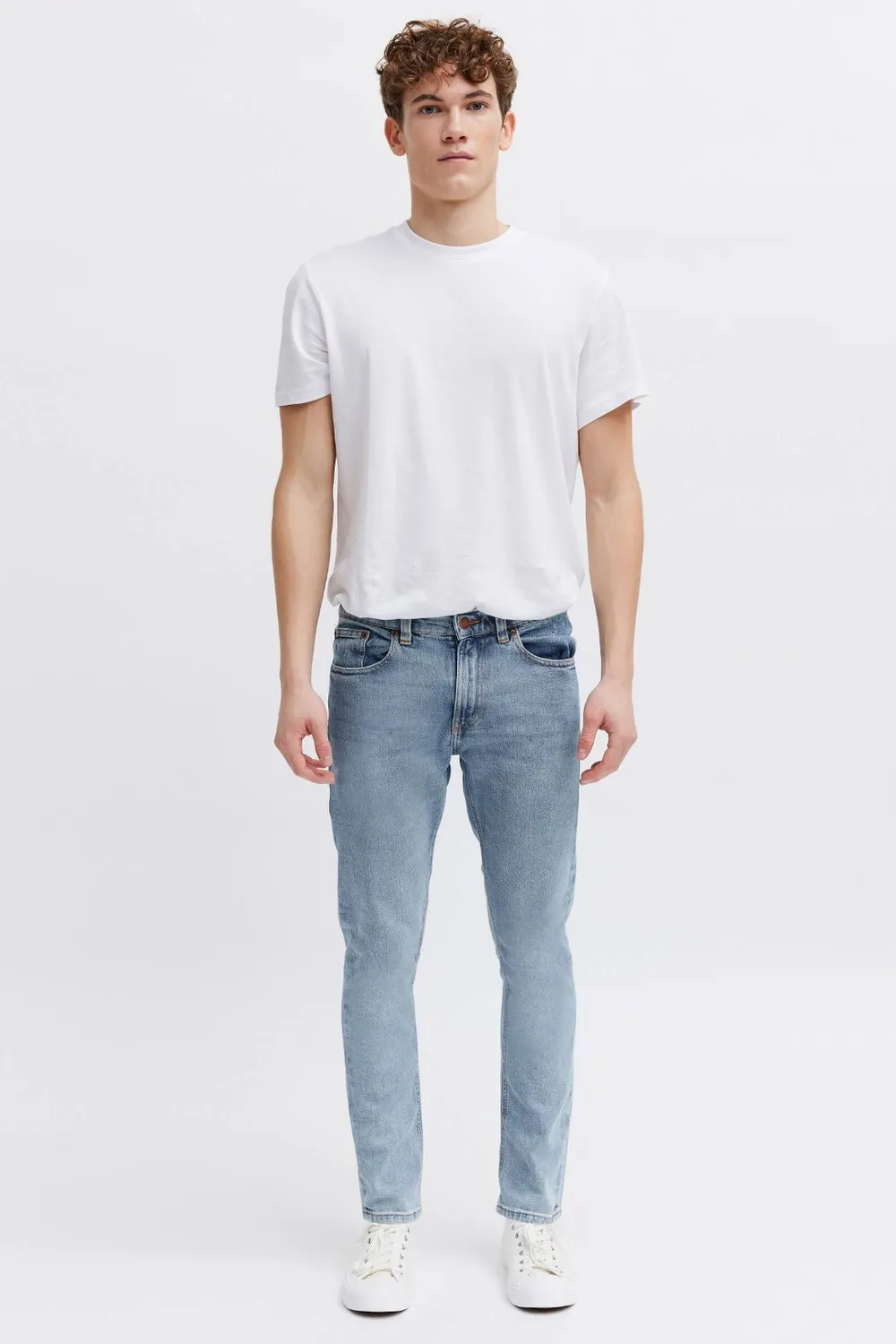 Organsk O2 Pure Revelation jeans lyseblå slim