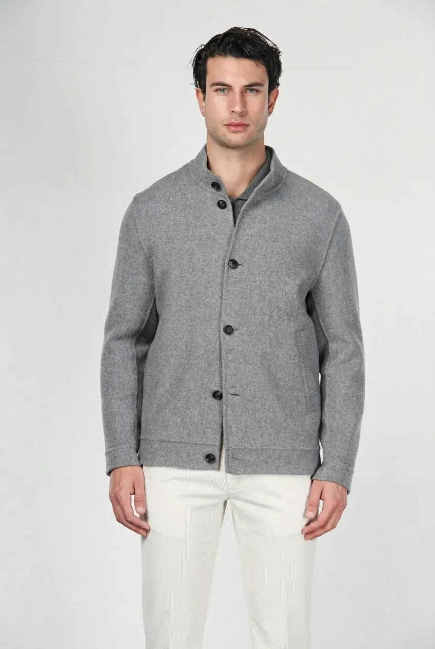 Mason's San Diego field jacket grå uld slim