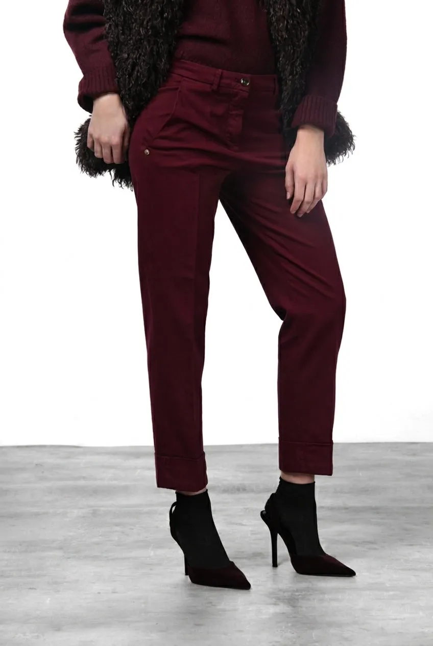 Mason's New York Carrot chinos carrot bordeaux
