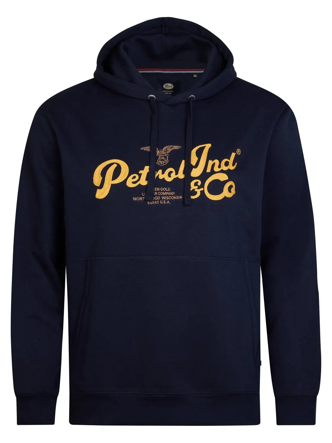 Petrol Industries Flagstaff hoodie plus size 3XL-6XL
