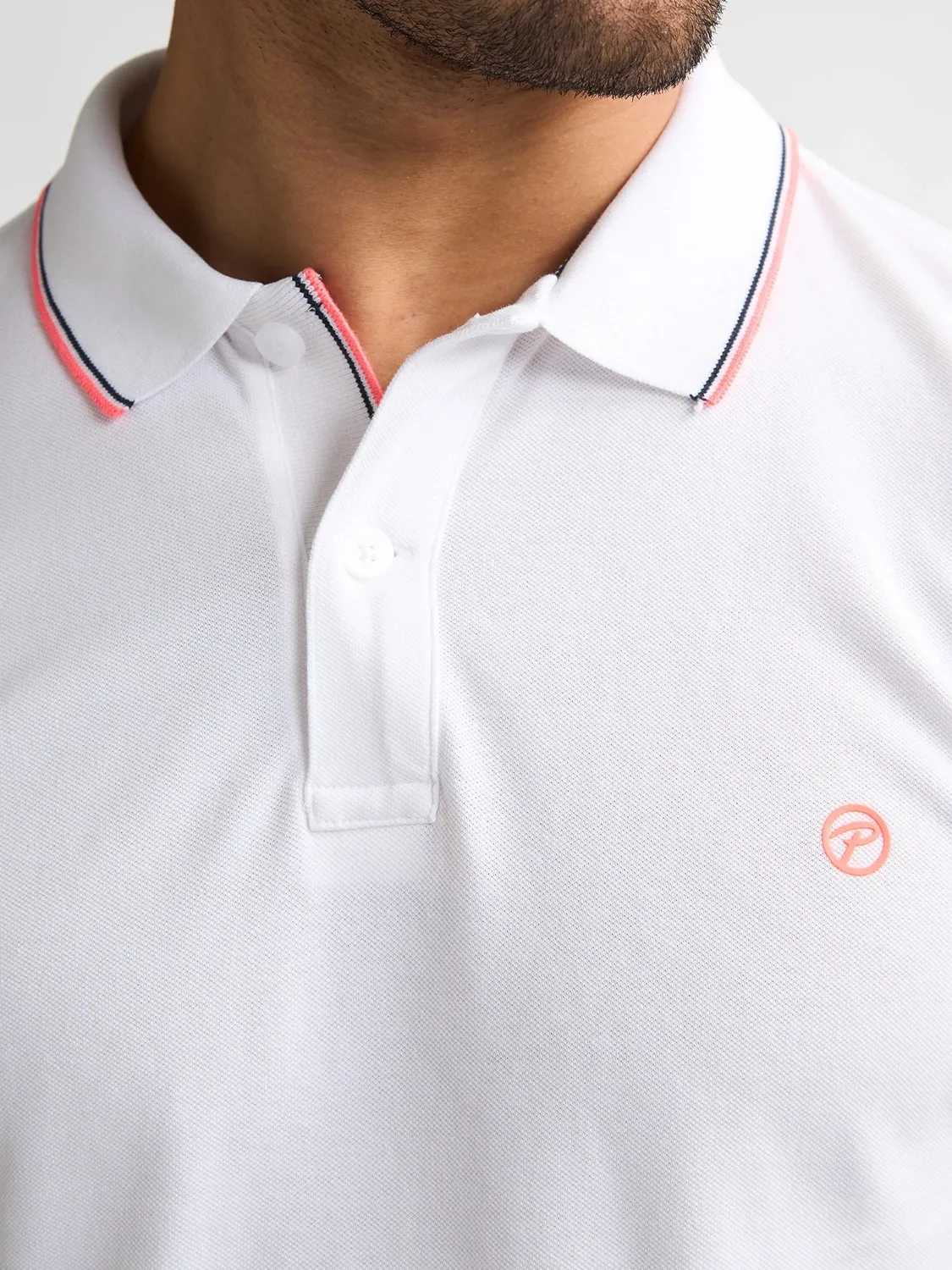 Petrol Industries Wave polo klassisk bomuld stretch