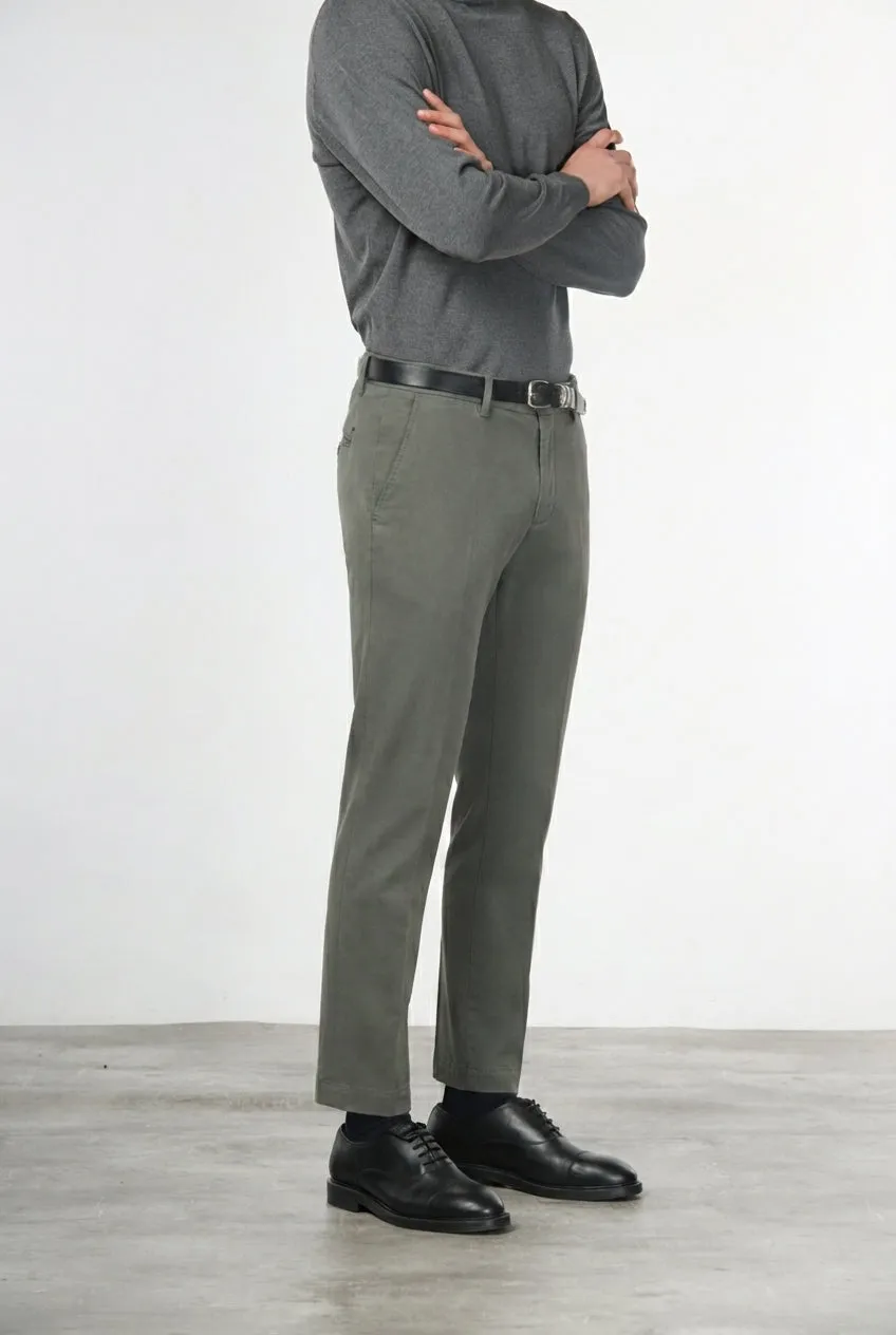 Mason's Milano chino mørkegrå extra slim