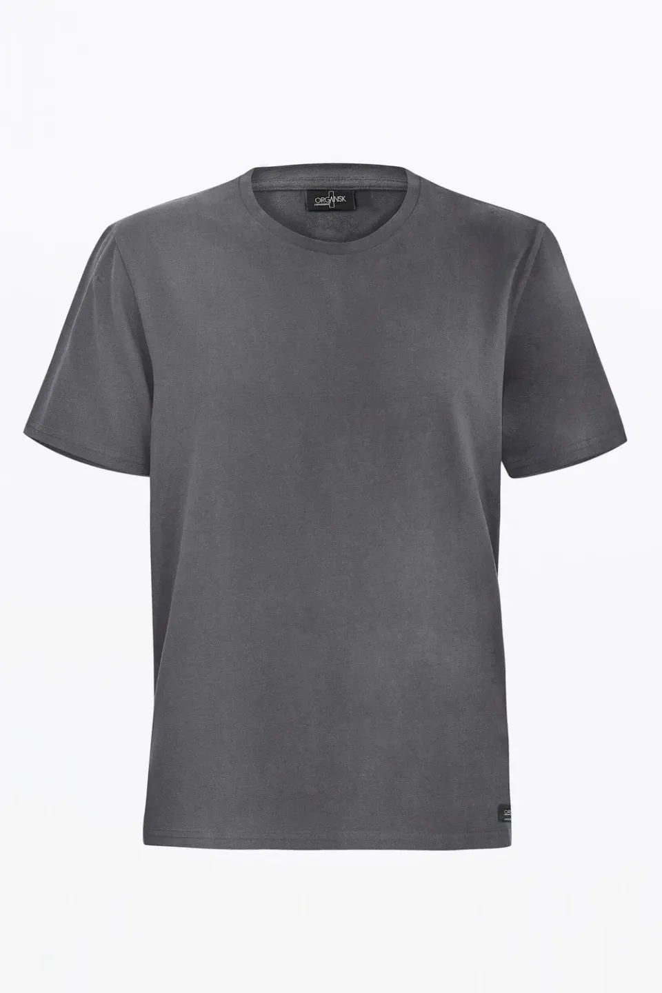 Organsk The Classic Organic Tee t-shirt grå bomuld