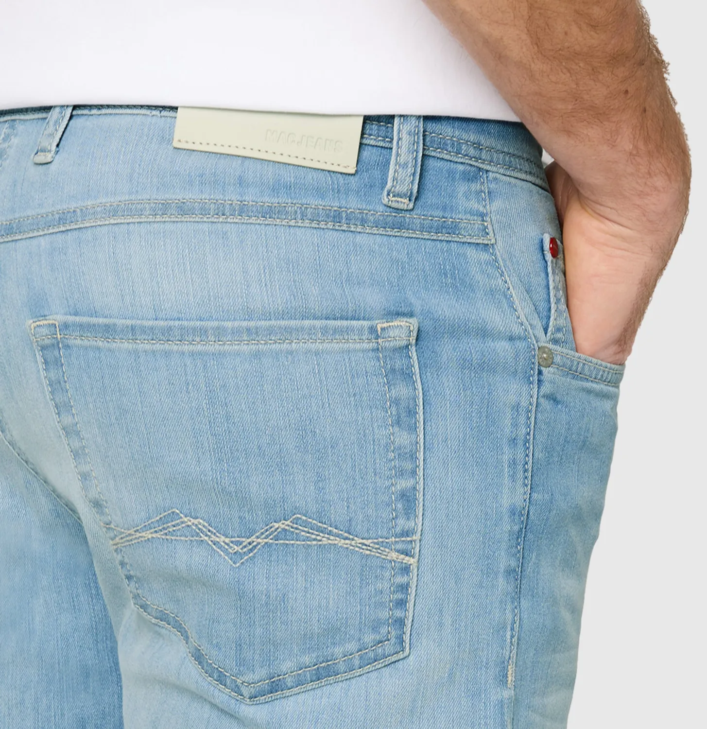 MAC Driver Jeans lyseblå modern fit stretch