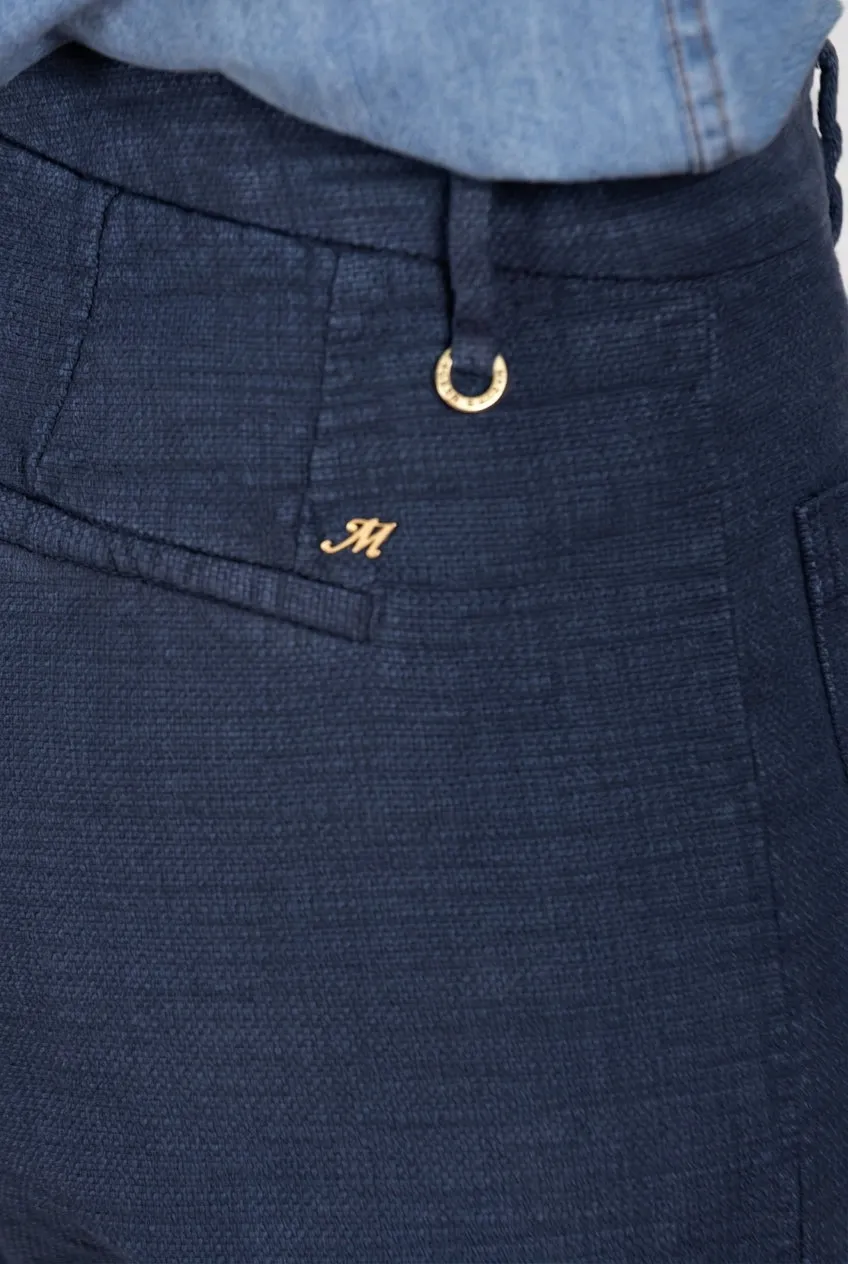 Mason's New York Studio Cropped chinos navy