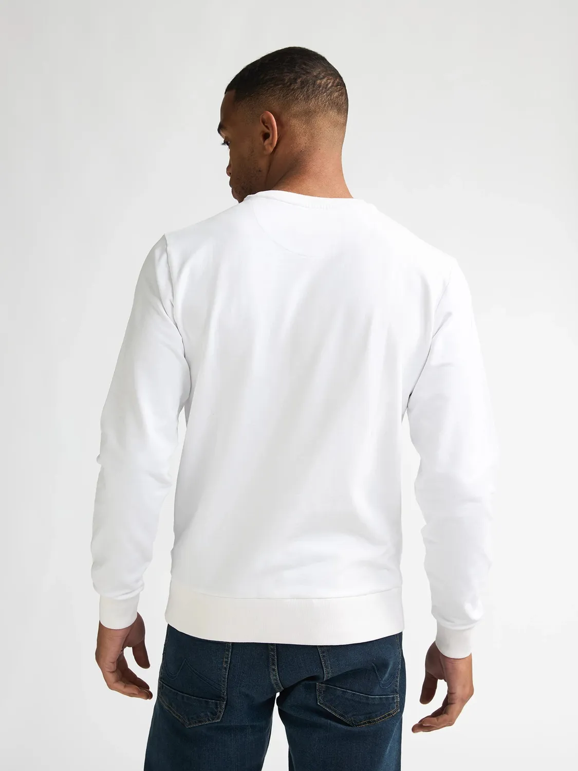 Petrol Industries Seaviewpark sweater med brystlogo