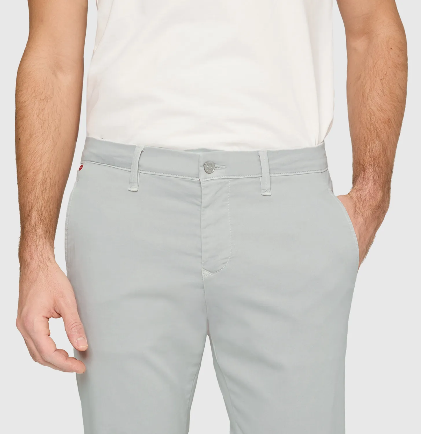 MAC Driver Pants 6351-00-1995L chinos grå stretch