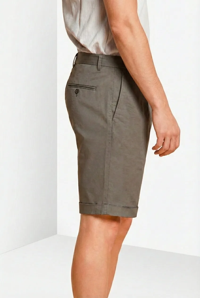 Mason's New York 2 Pinces chino shorts mørkegrå regular