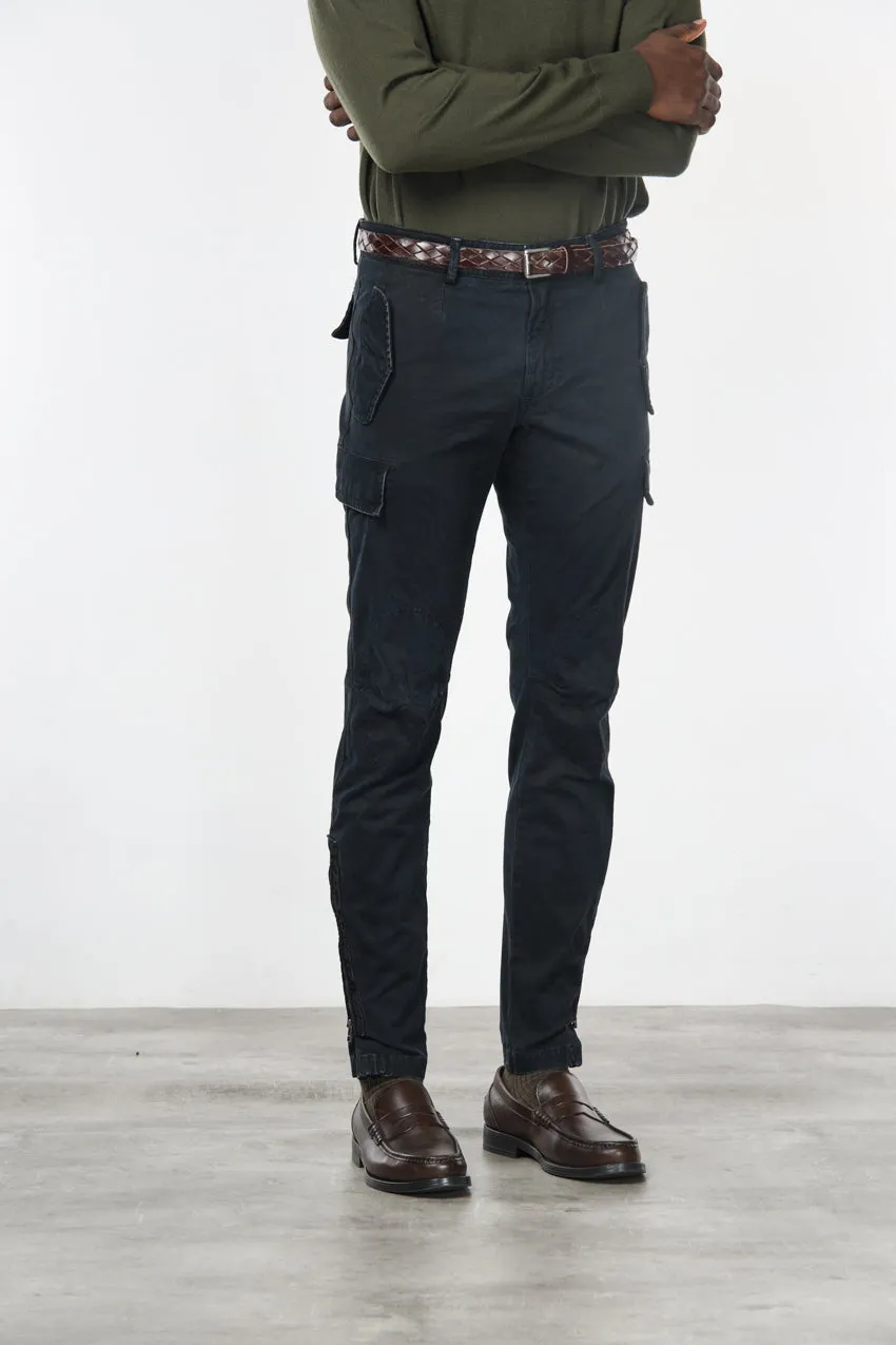 Mason's Bolivia cargobukser antracit regular fit