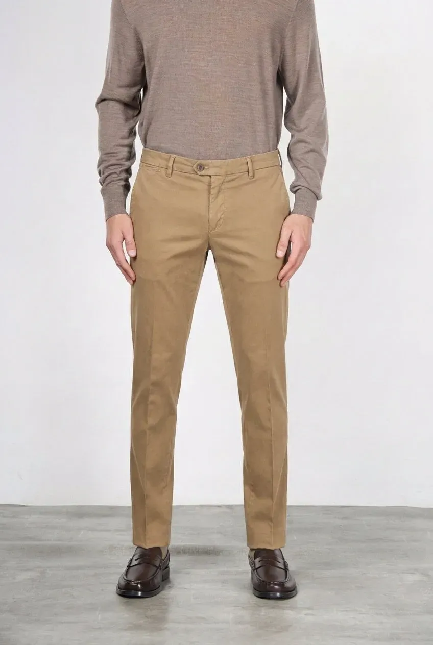 Mason's New York chino bukser mørkebeige regular fit
