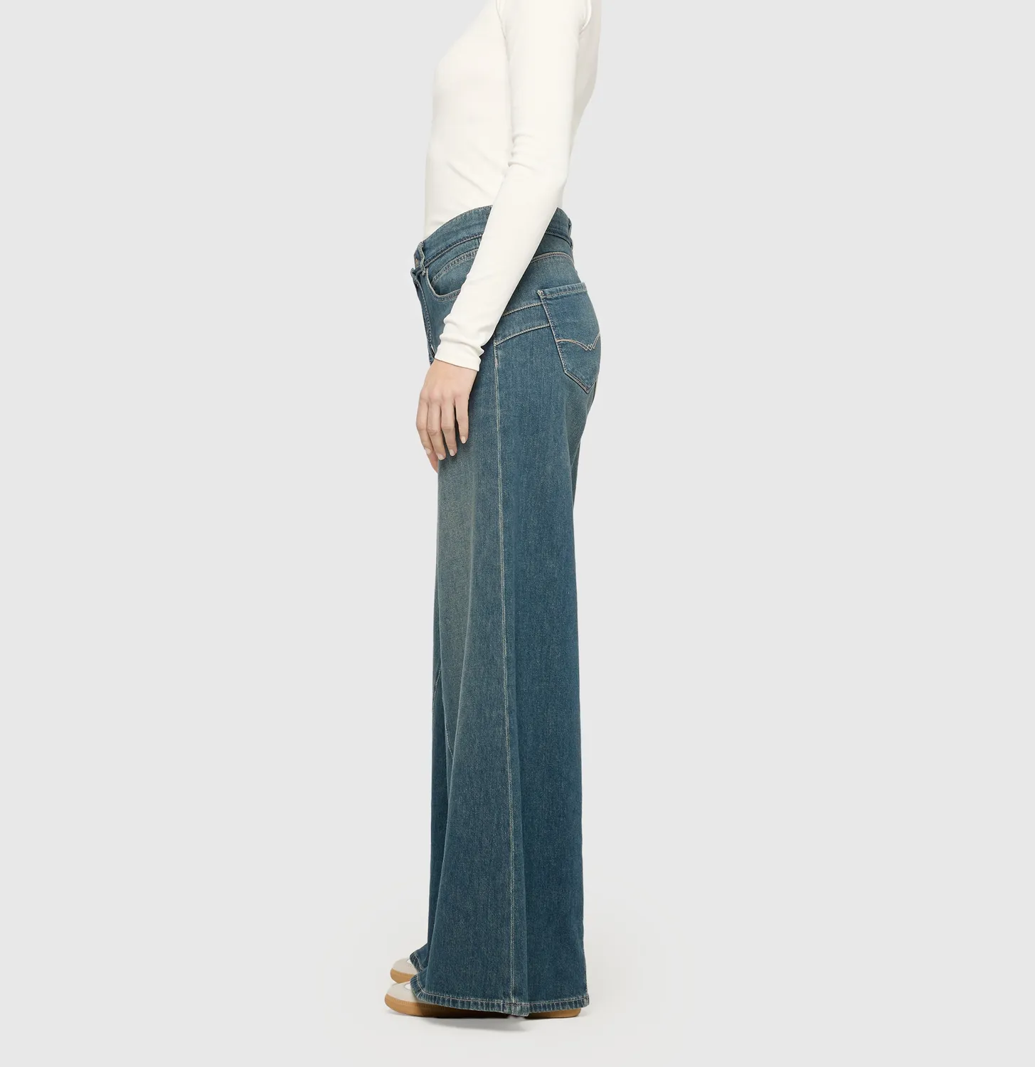 MAC Jeans Wide Extreme jeans blå wide fit