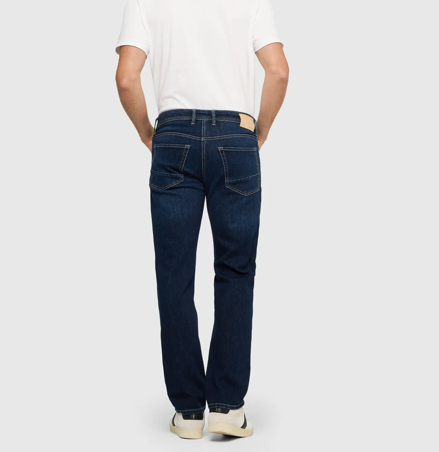MAC Arne jeans mørkeblå cashmere