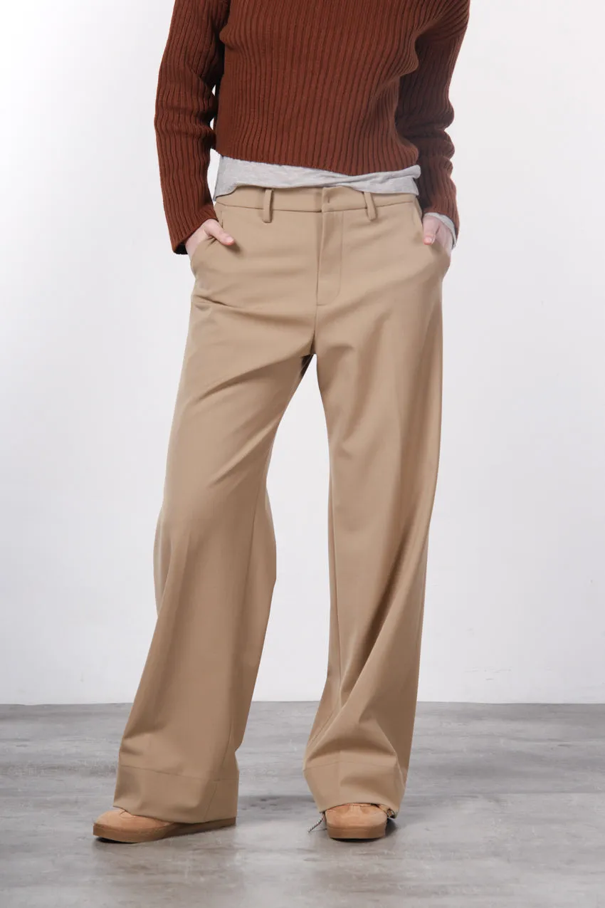 Mason's New York Studio chinos beige uld straight dame